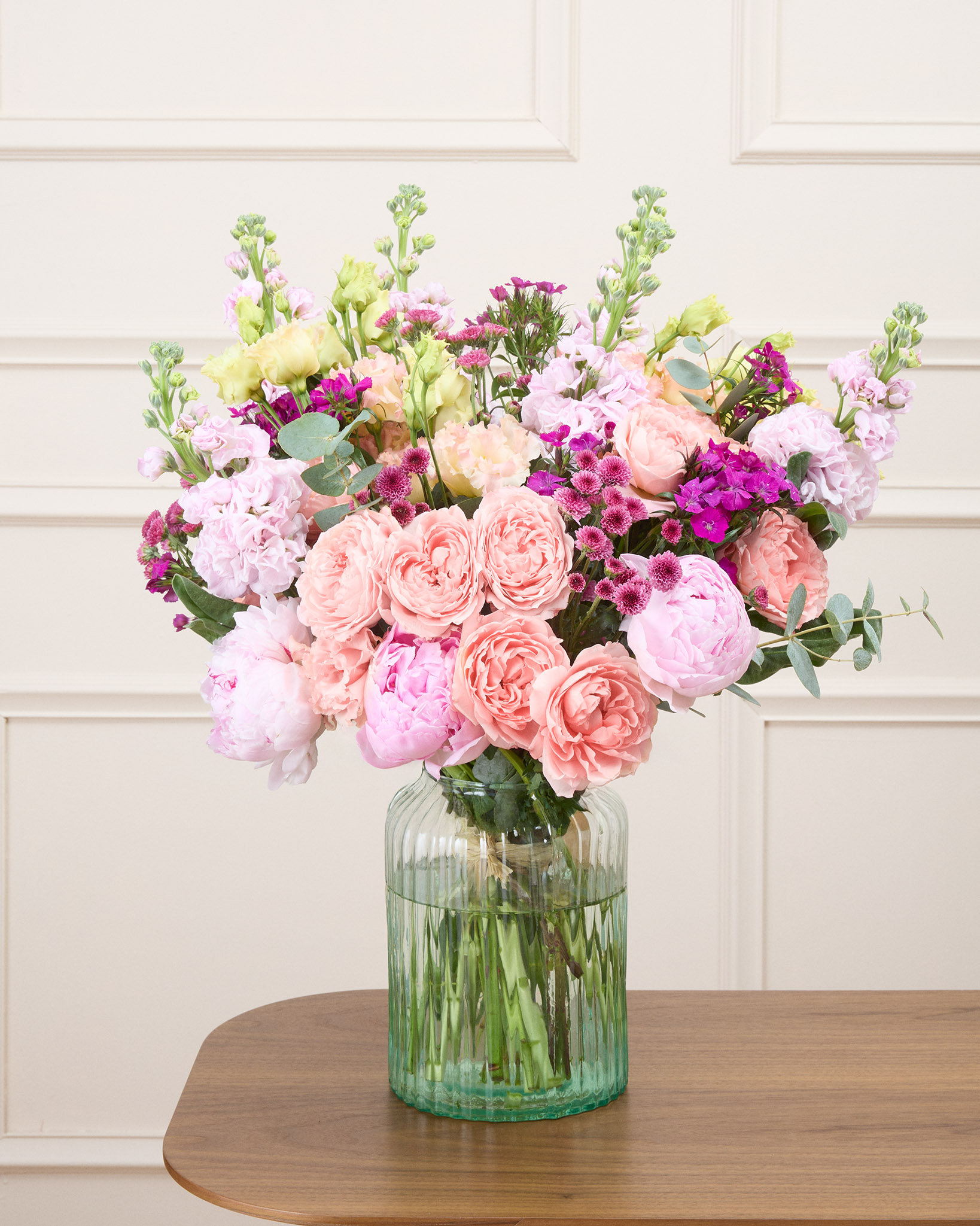 Bouquet Toscane XL & Vase Iris