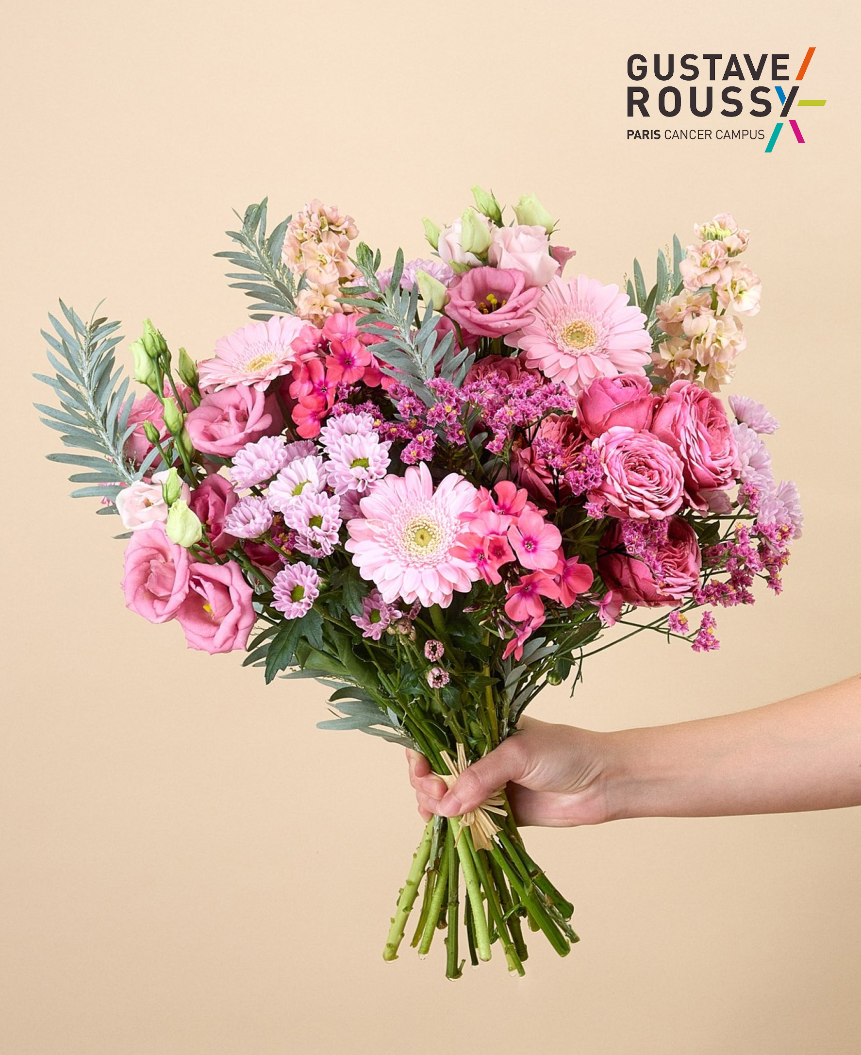 Bouquet Octobre Rose L