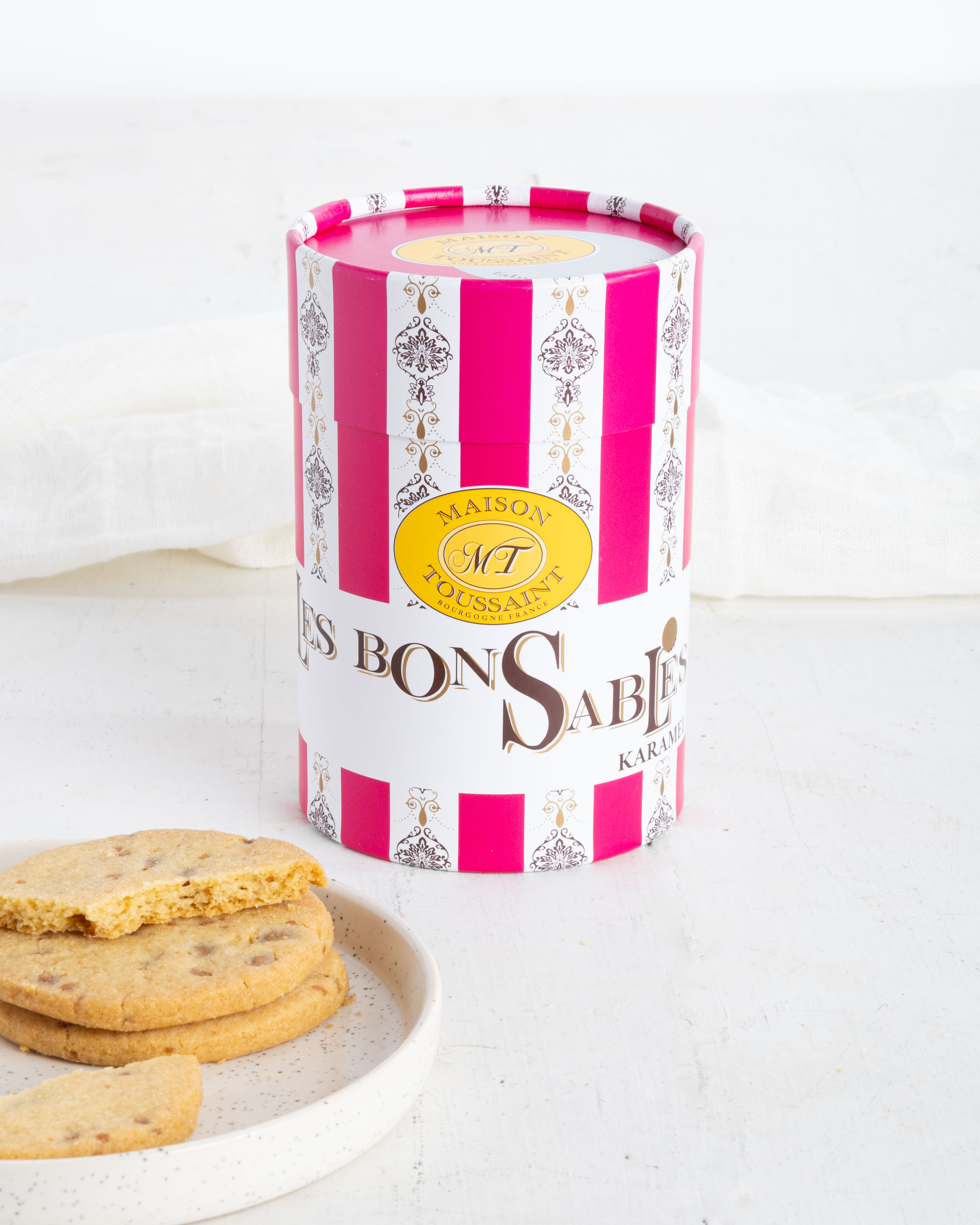 Bouquet Valbonne S & Sablés au caramel