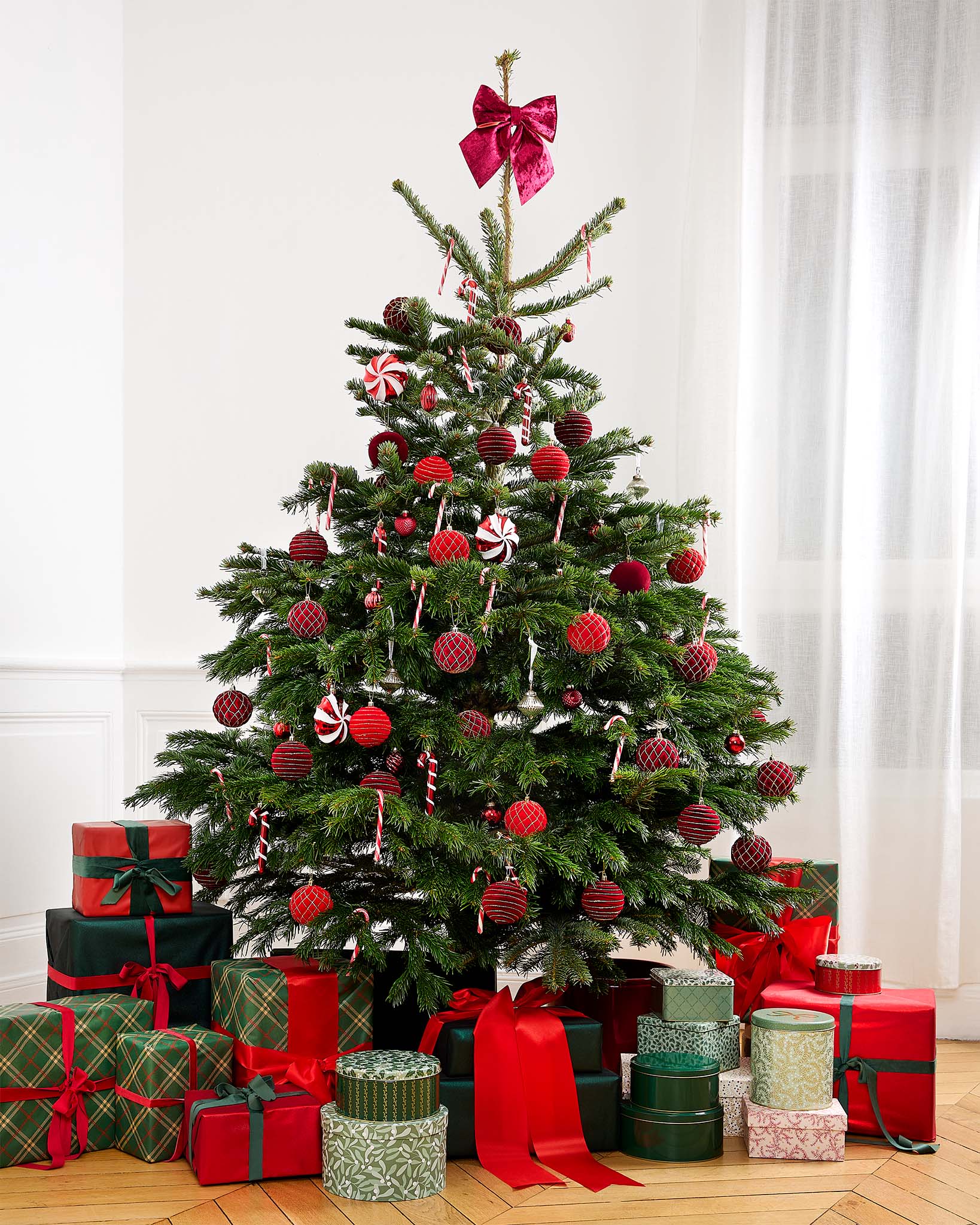 Gaspard - Grand sapin de Noël Nordmann (vendu sans décoration)