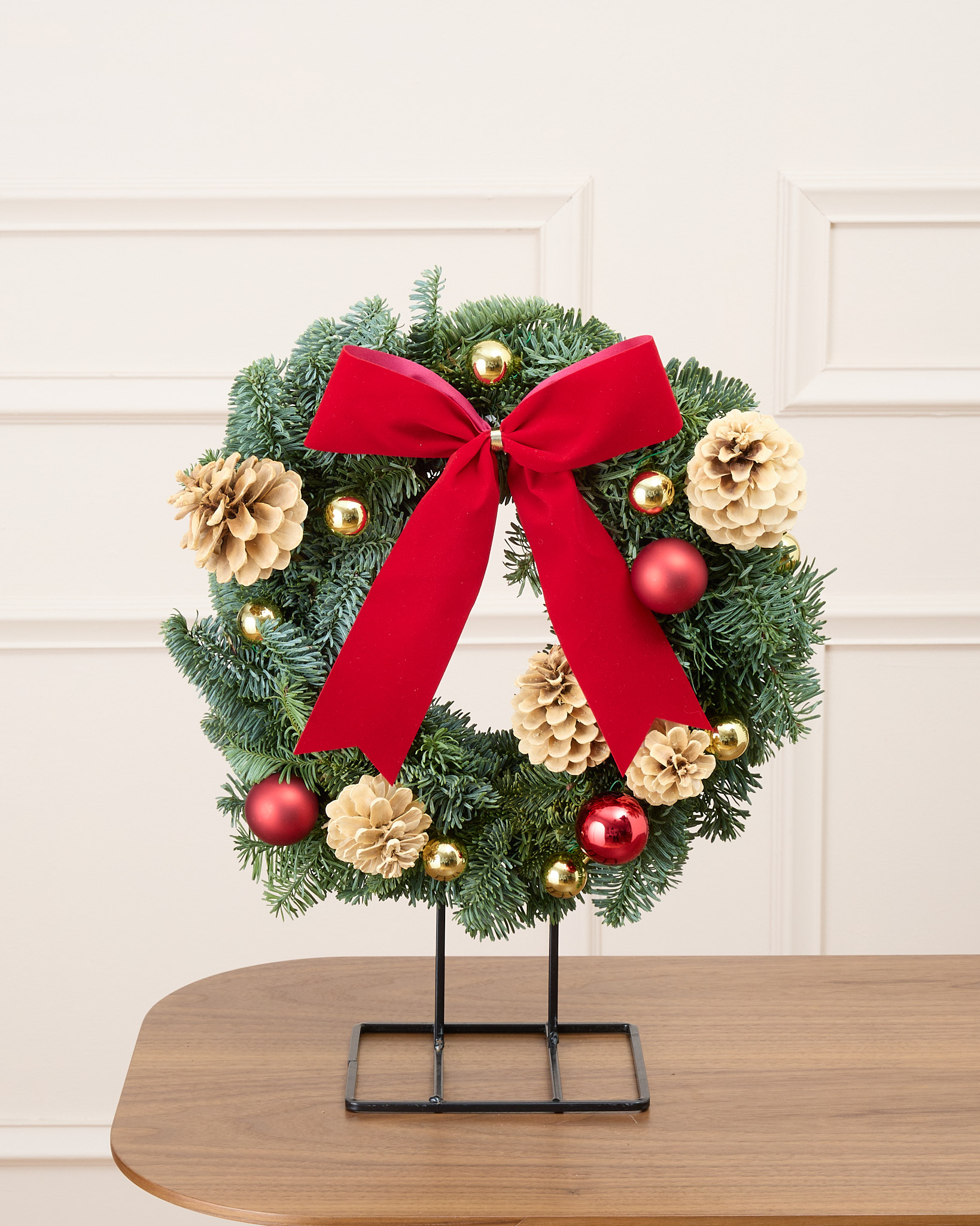 Couronne Sherwood M décorée & son présentoir