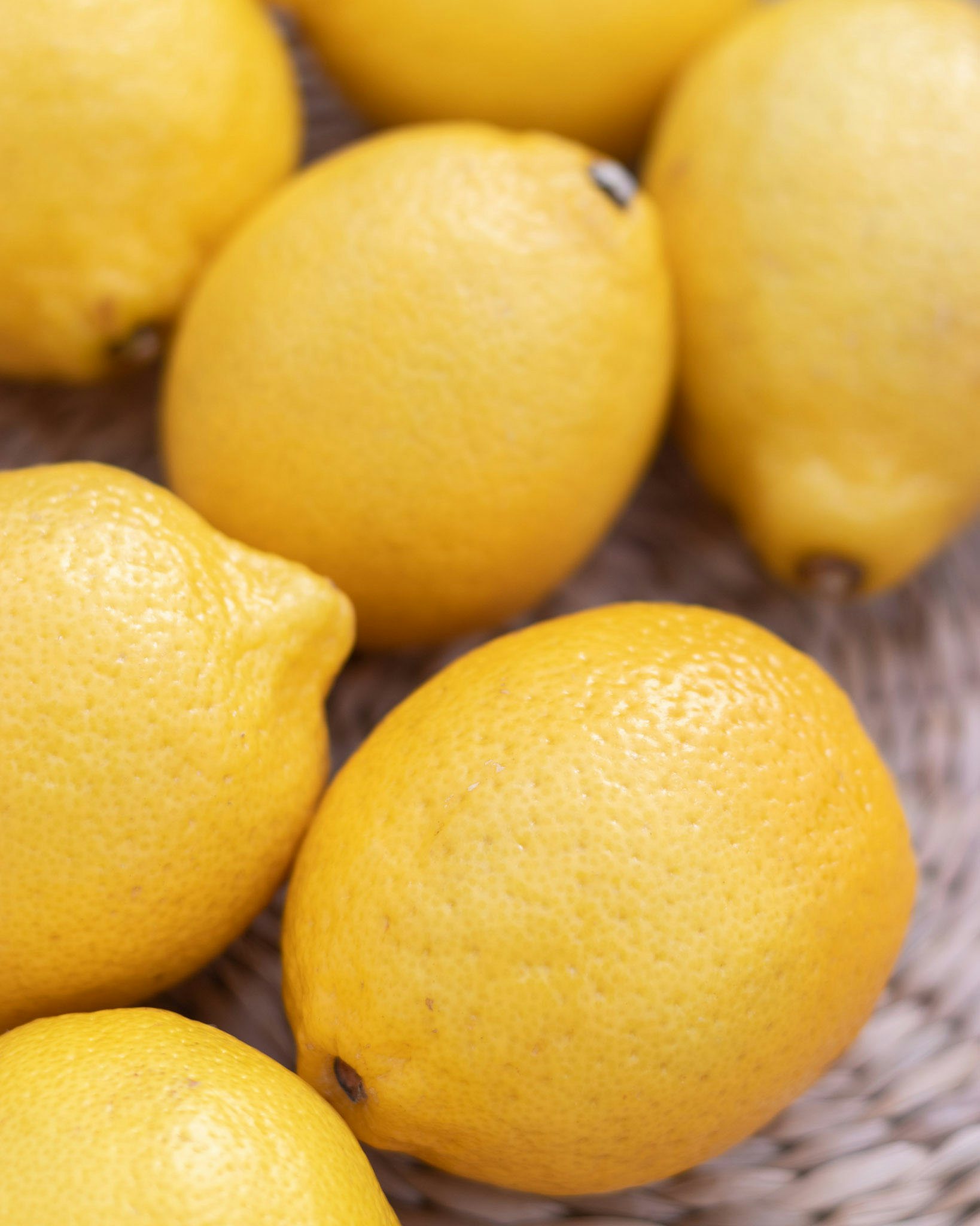 Citrons jaunes à maturité