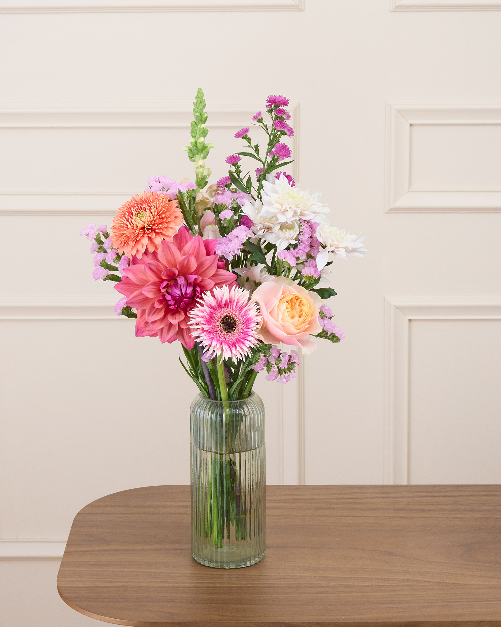 Bouquet Yosemite S & Vase Prado