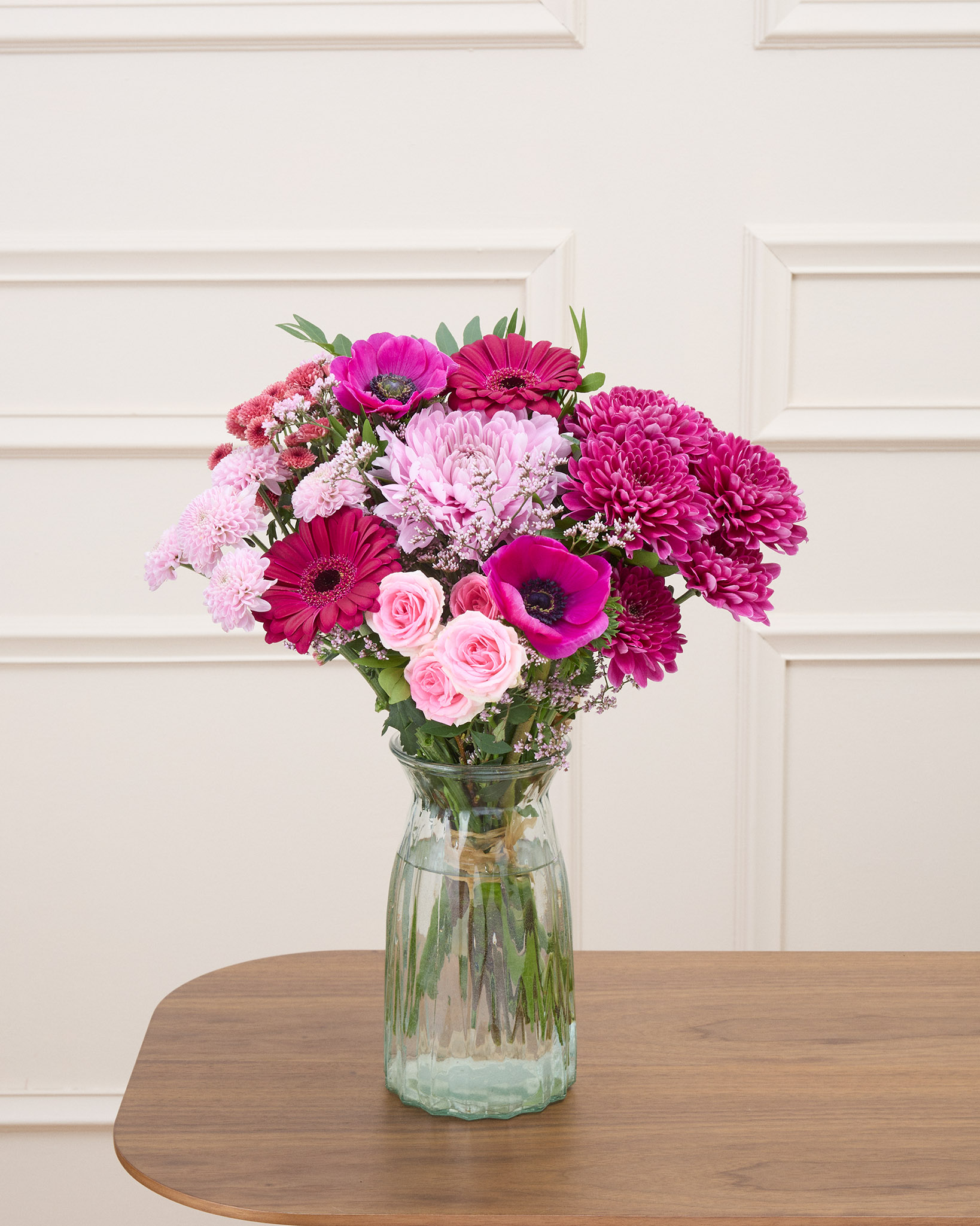 Bouquet Calgary S & Vase Ruby