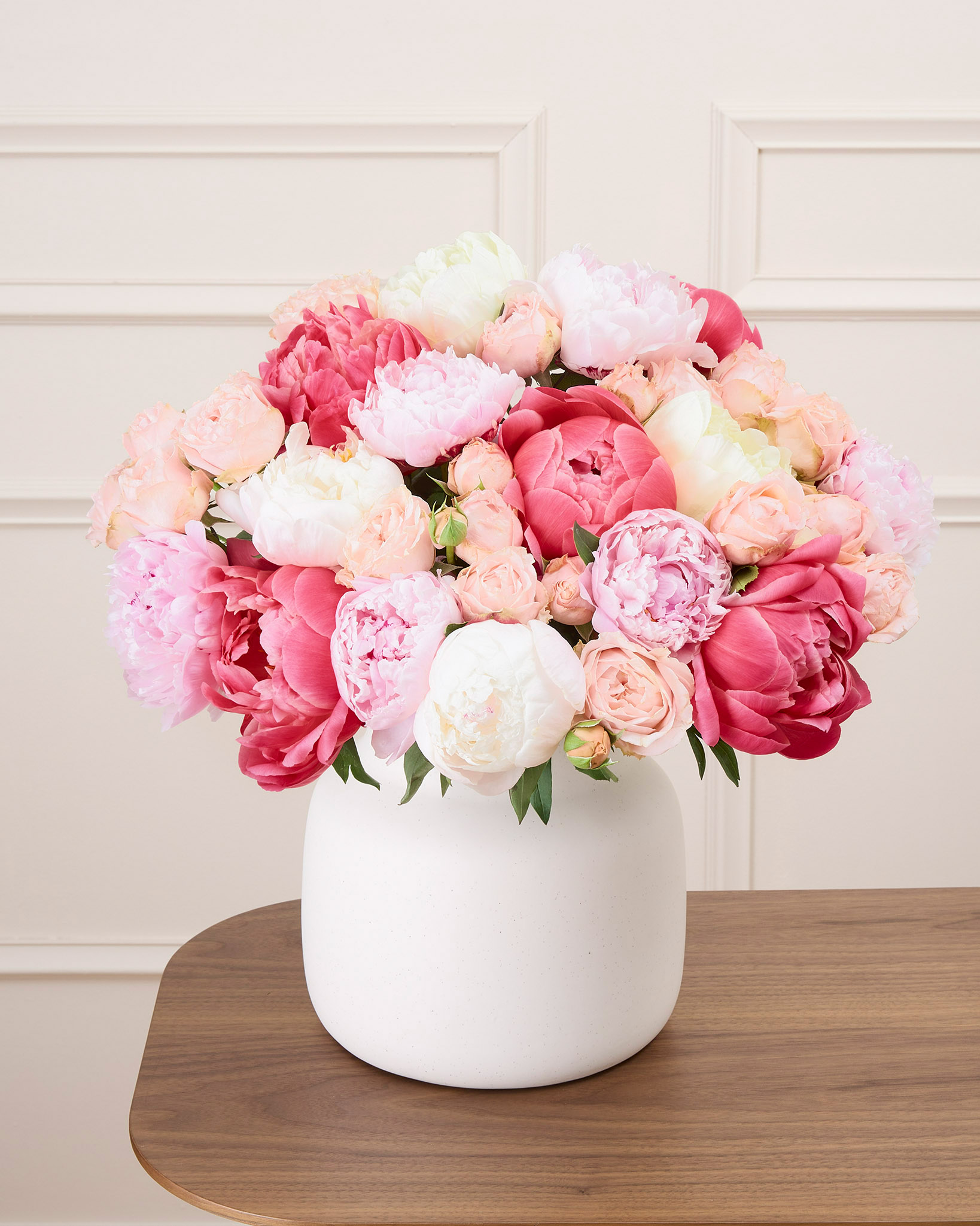 bouquet de pivoines
