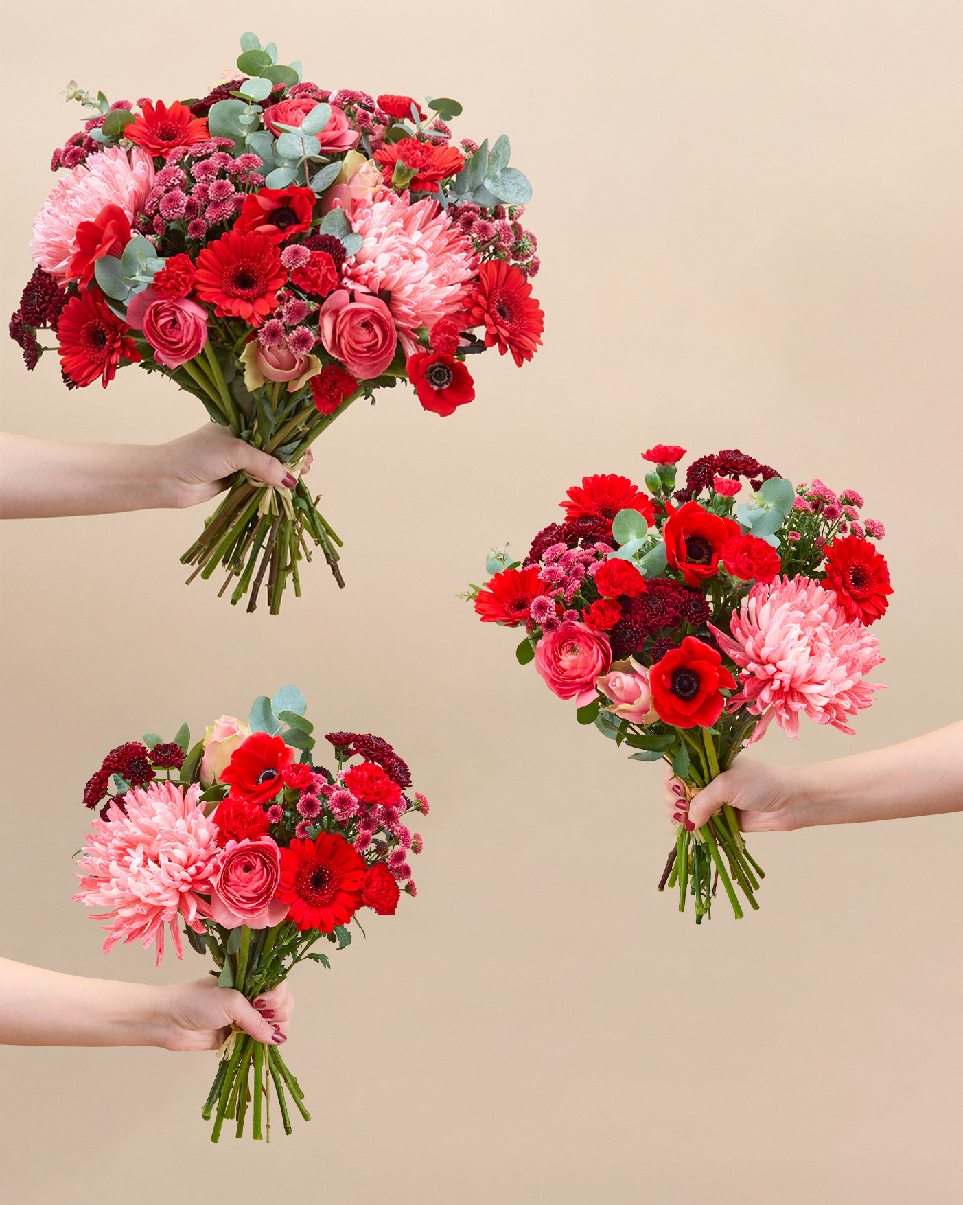 Bouquets Montmartre S, M & XL