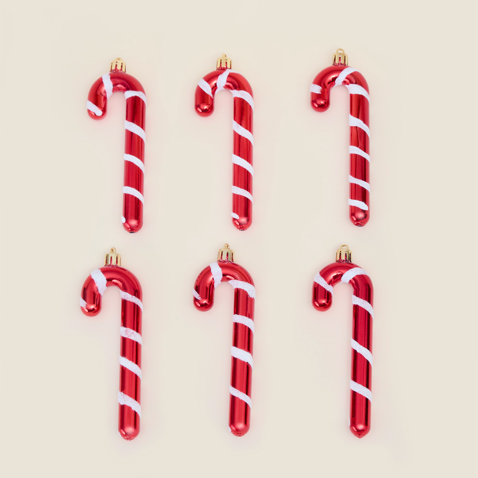 Set de 6 décorations sucre d