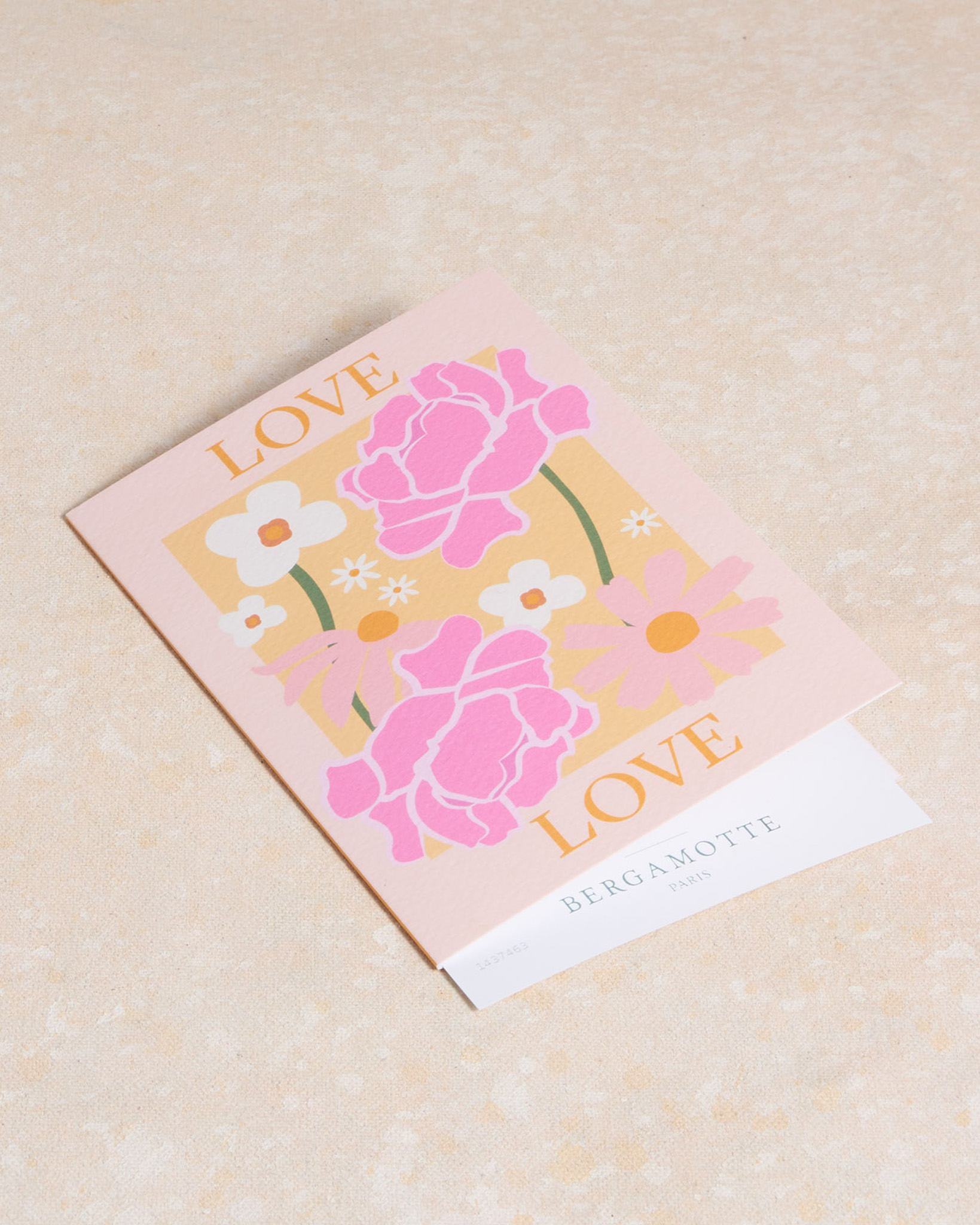 Bouquet Oléron M & Carte mots doux Love