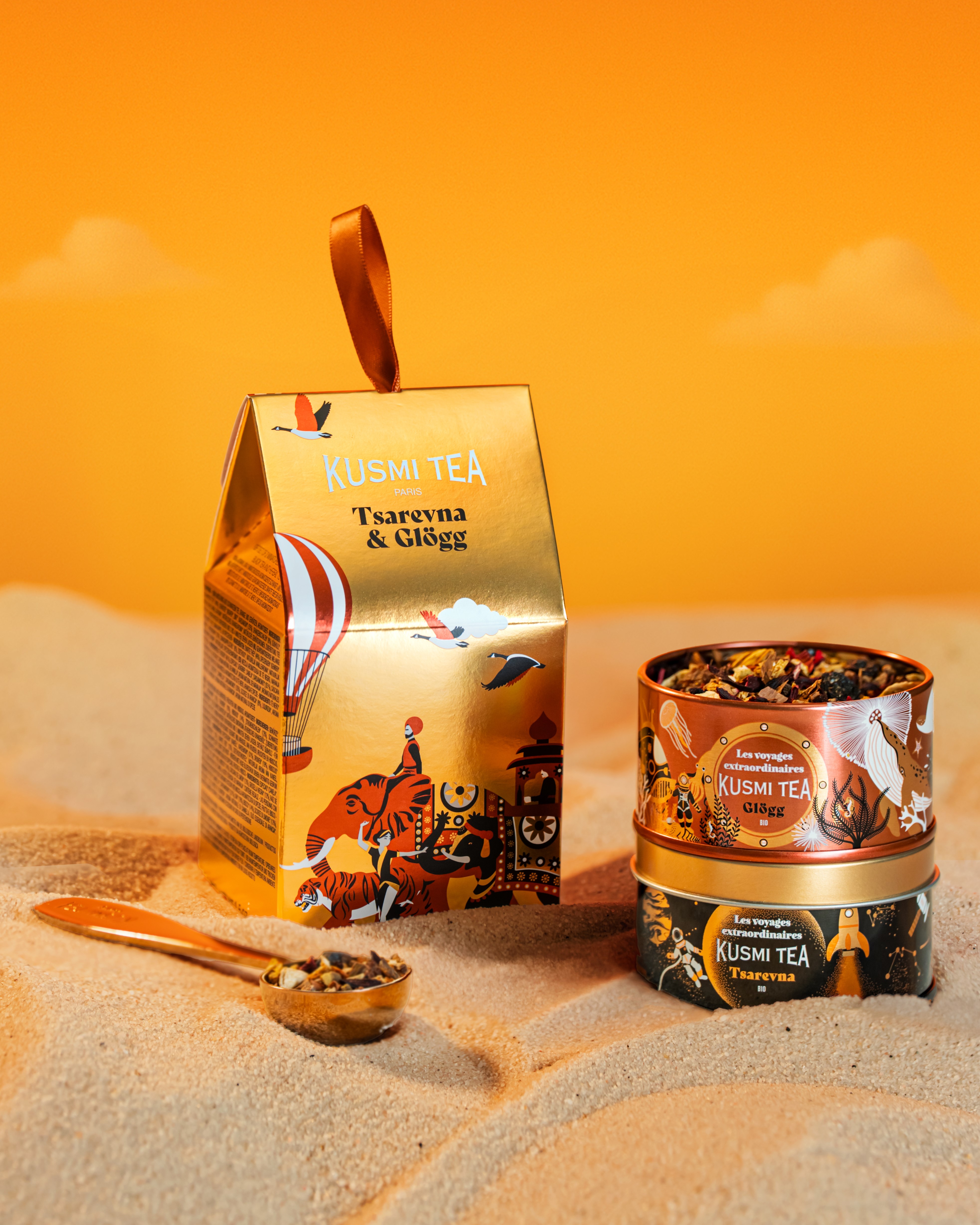 Coffret thés miniatures Kusmi tea
