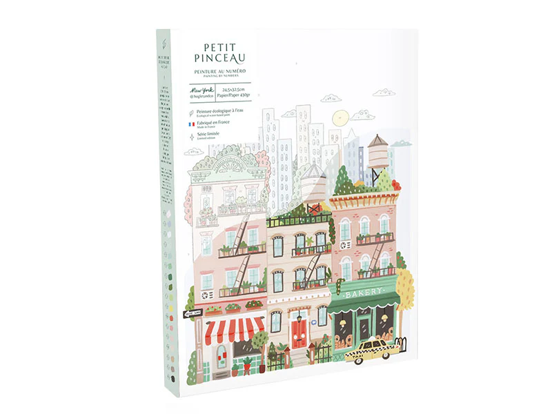 Kit peinture New York dans son emballage - Petit Pinceau