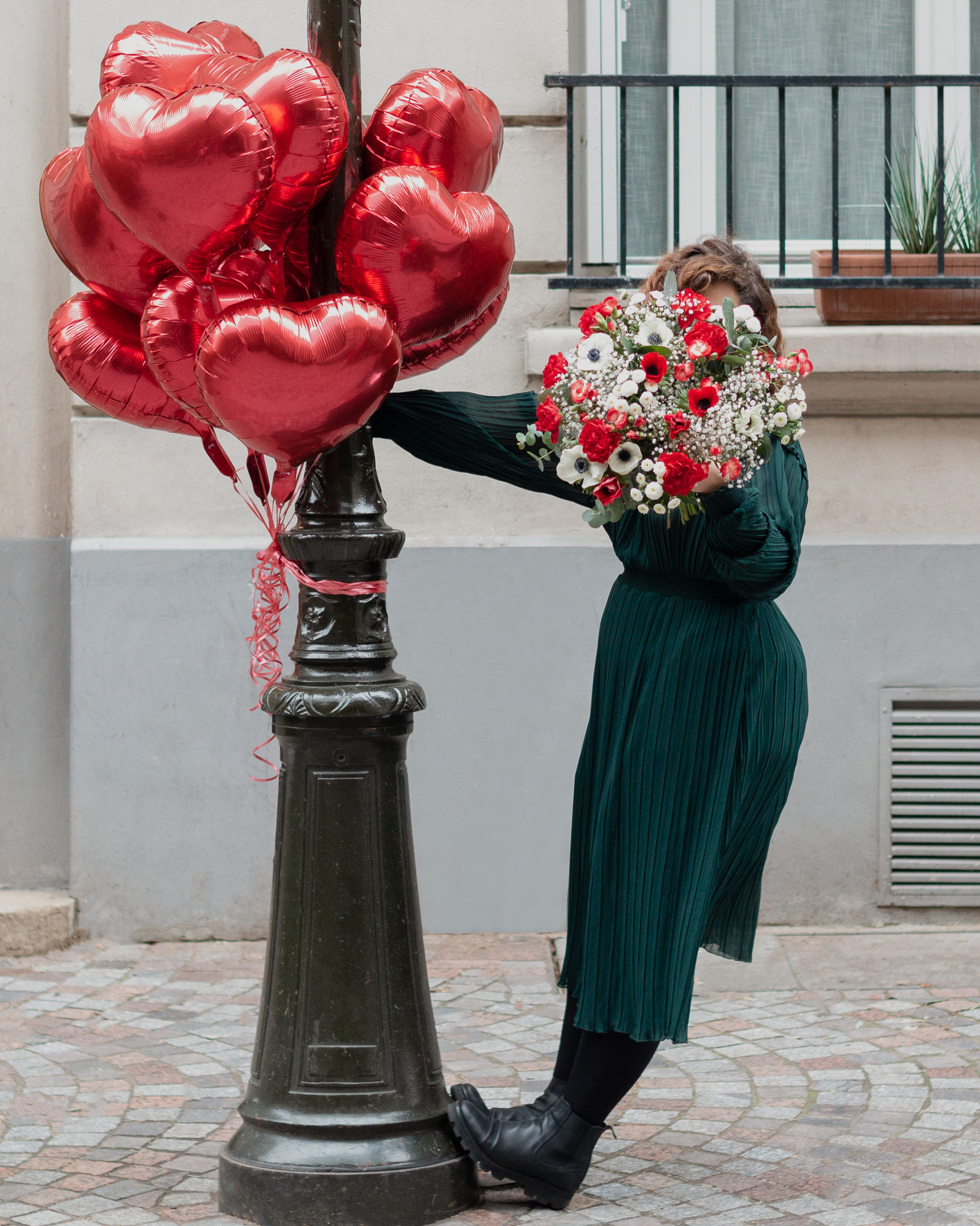 bouquet de fleurs saint valentin