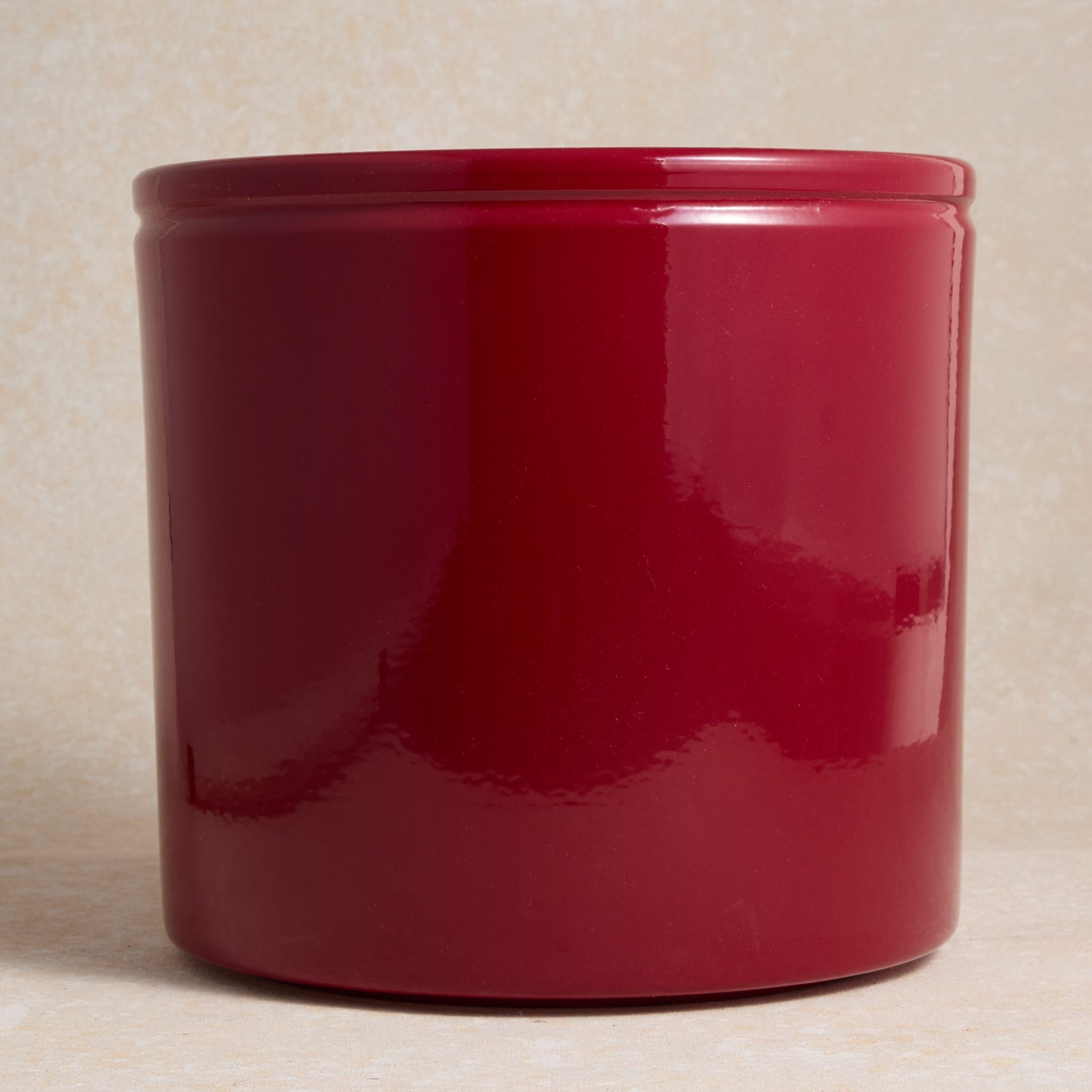 Cache-pot bordeaux D23