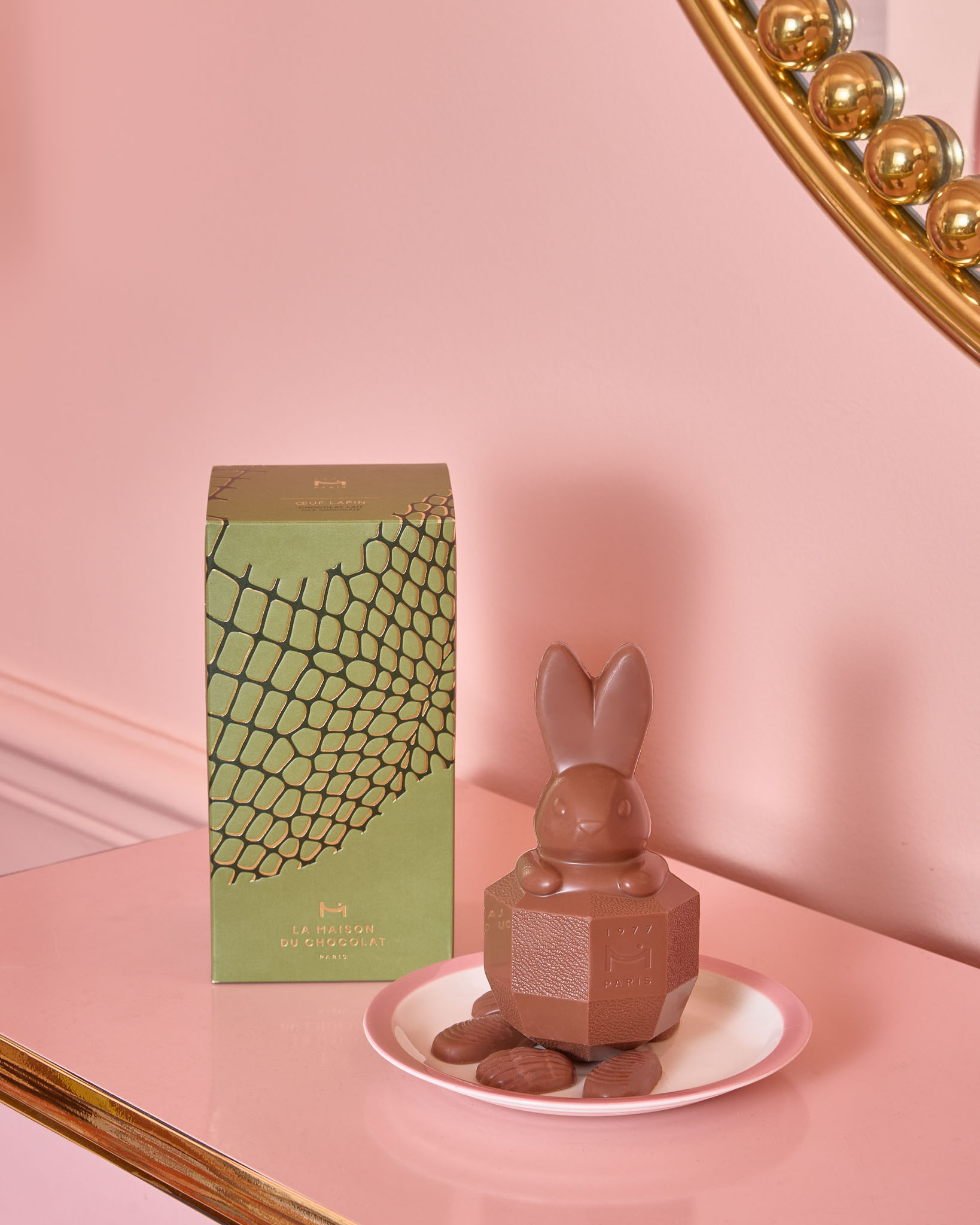 Lapin au chocolat au lait - La Maison du Chocolat