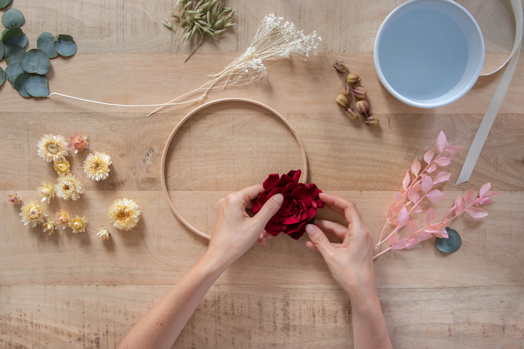 decoration-cercle-fleurs