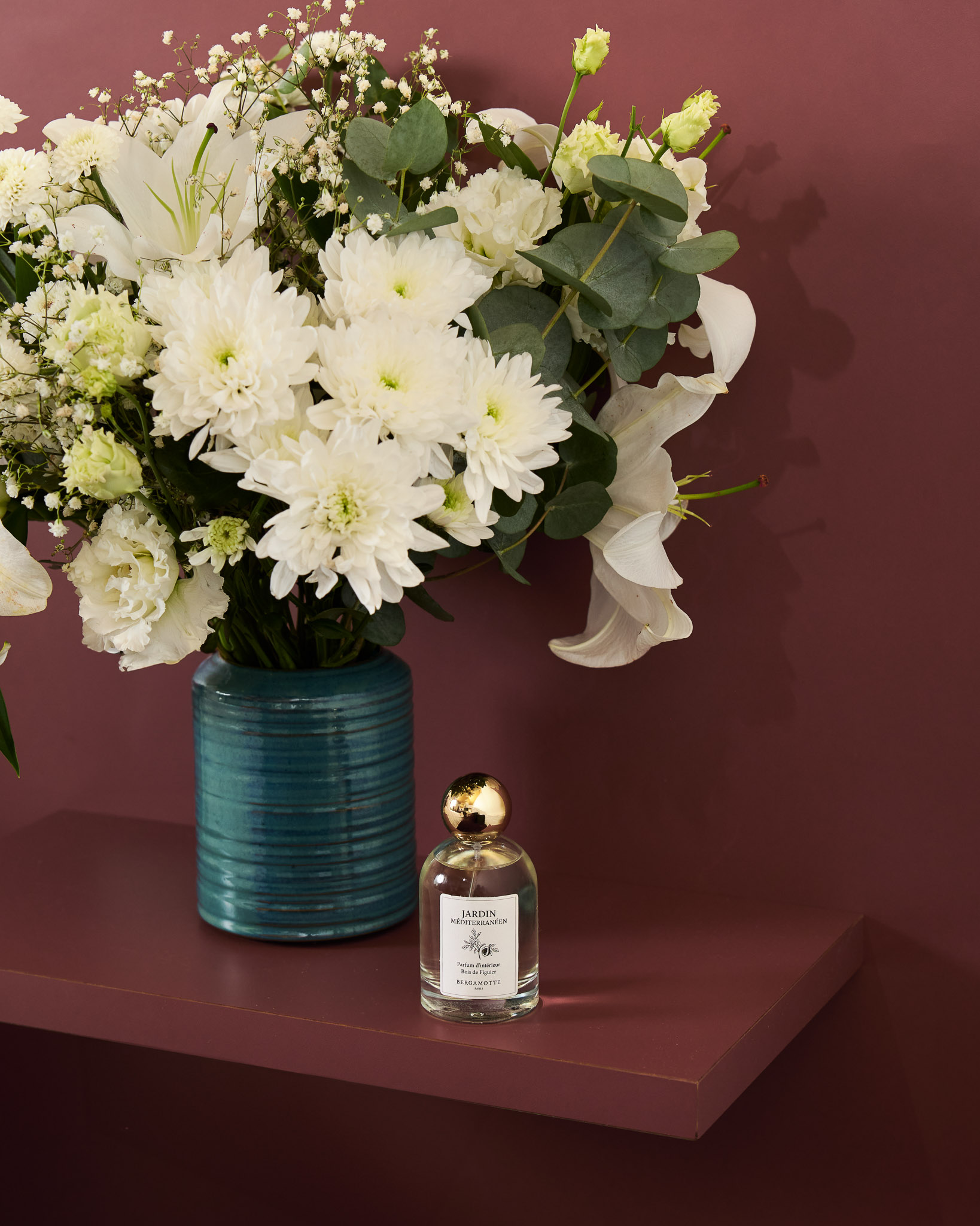 bouquet de fleurs janvier