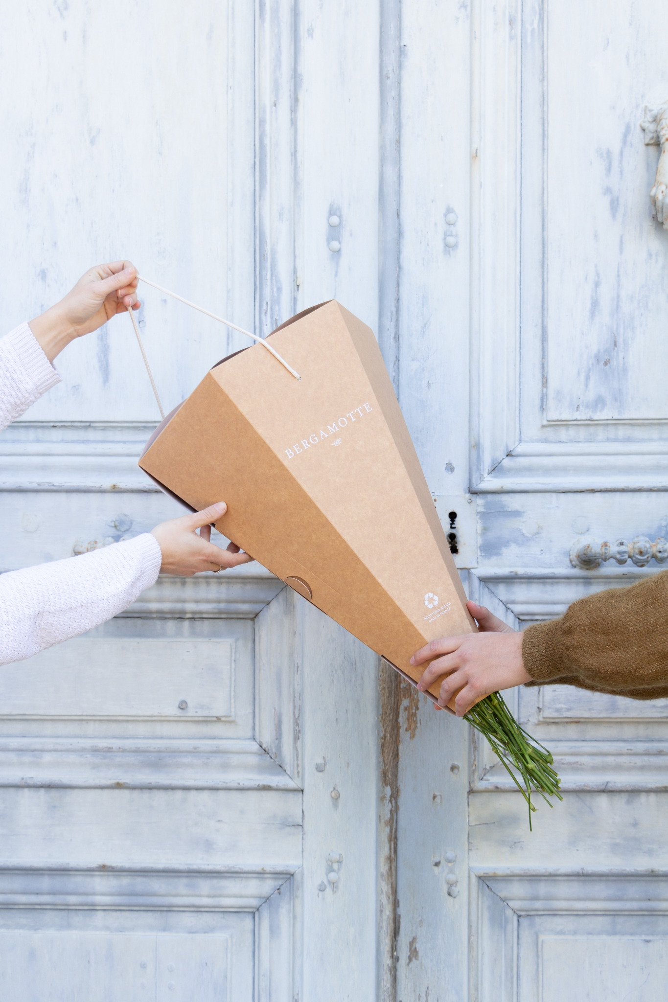 La livraison de fleurs durant la fête des mères avec Bergamotte