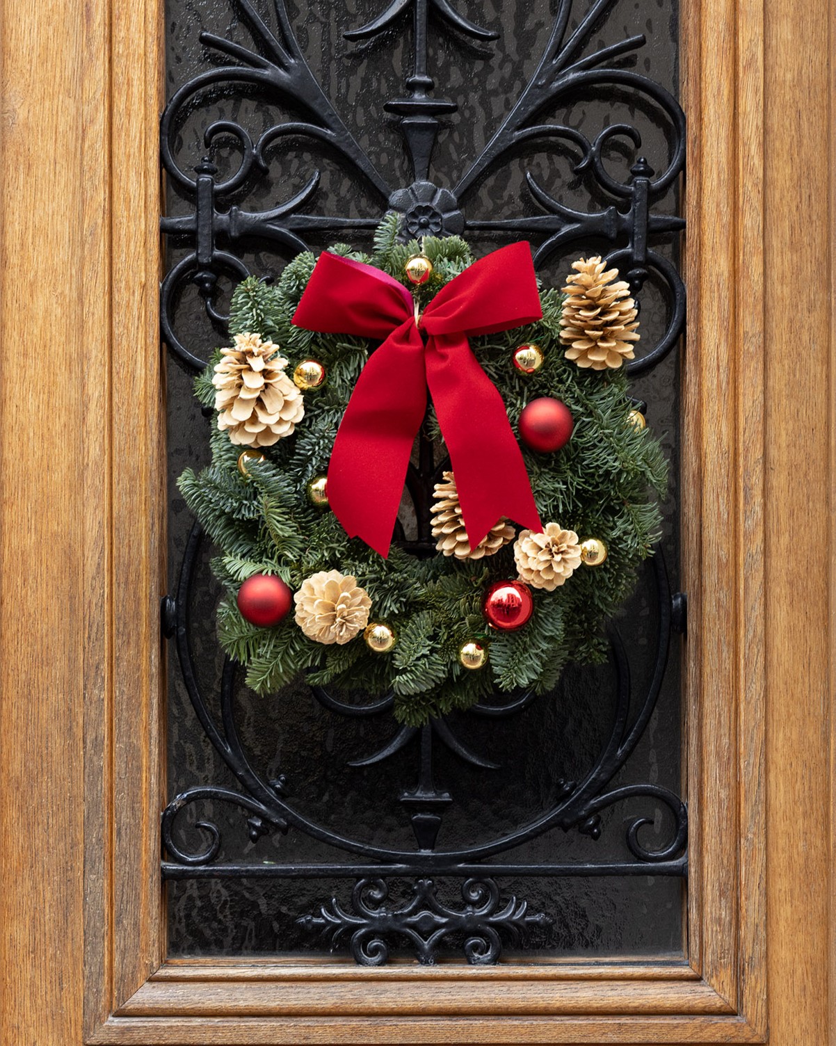 Couronne Sherwood M & Kit déco M + Guirlande lumineuse