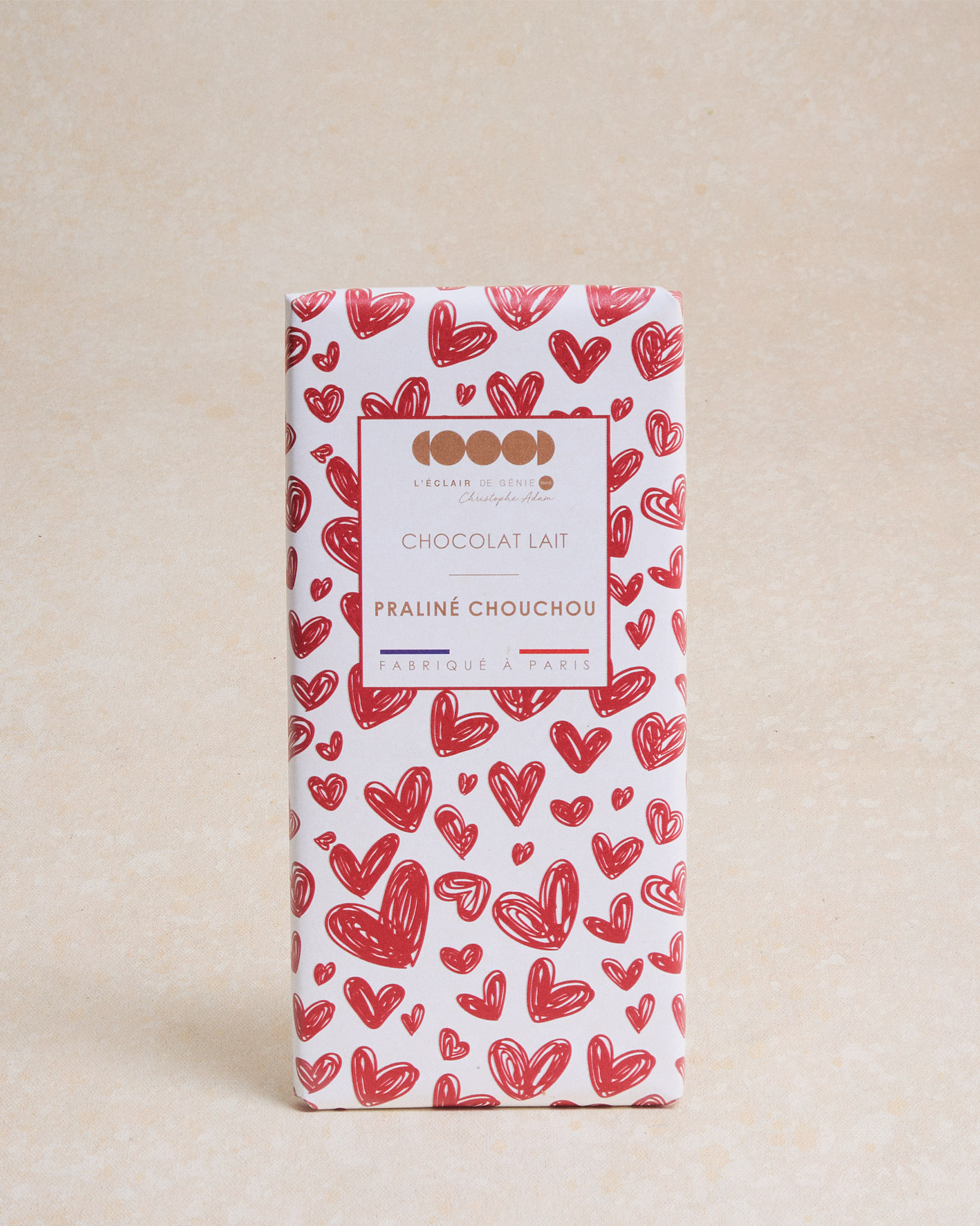 Tablette praliné chouchou éclair de génie (comprise dans l