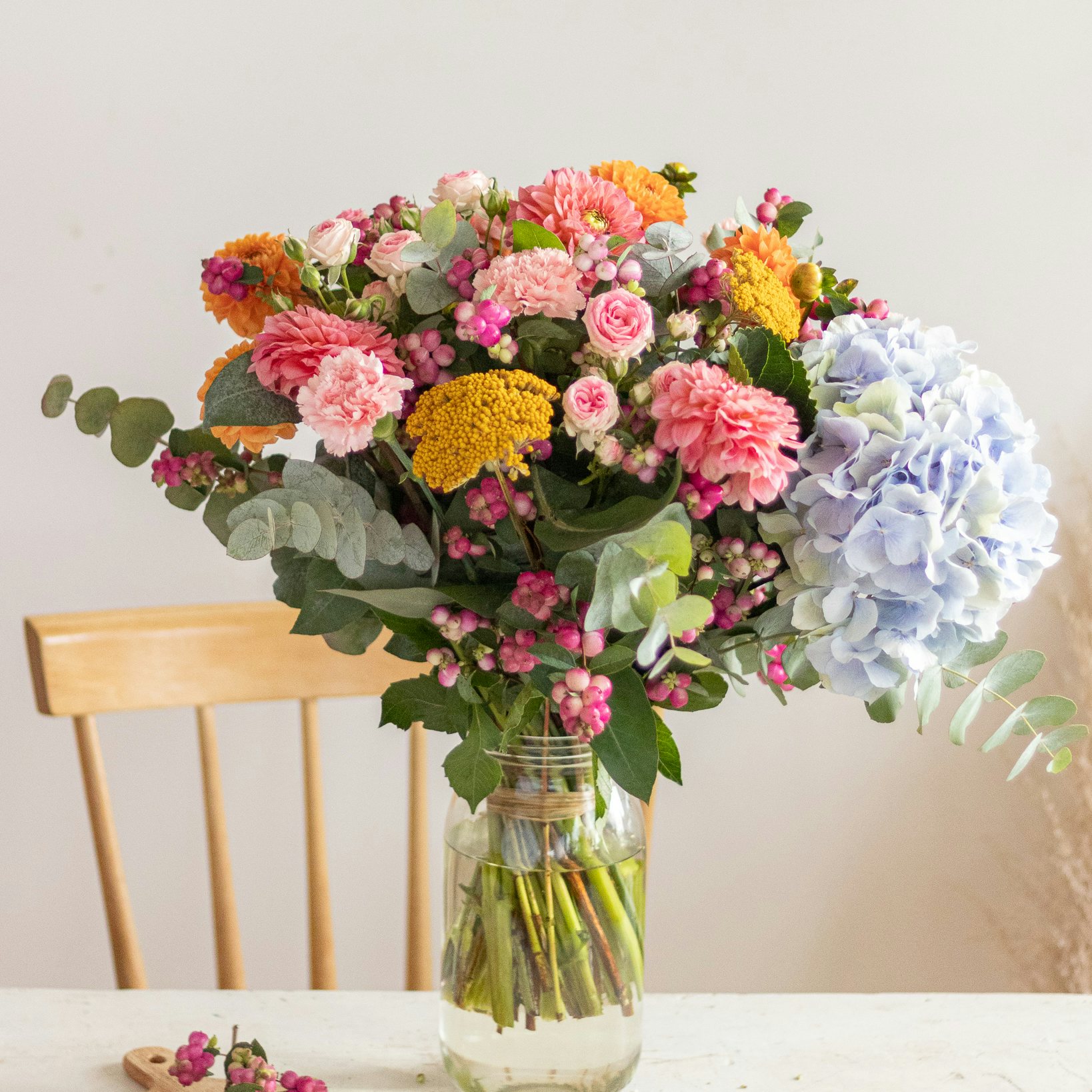 Le Bouquet pour les Abeilles+ & vase Le Parfait