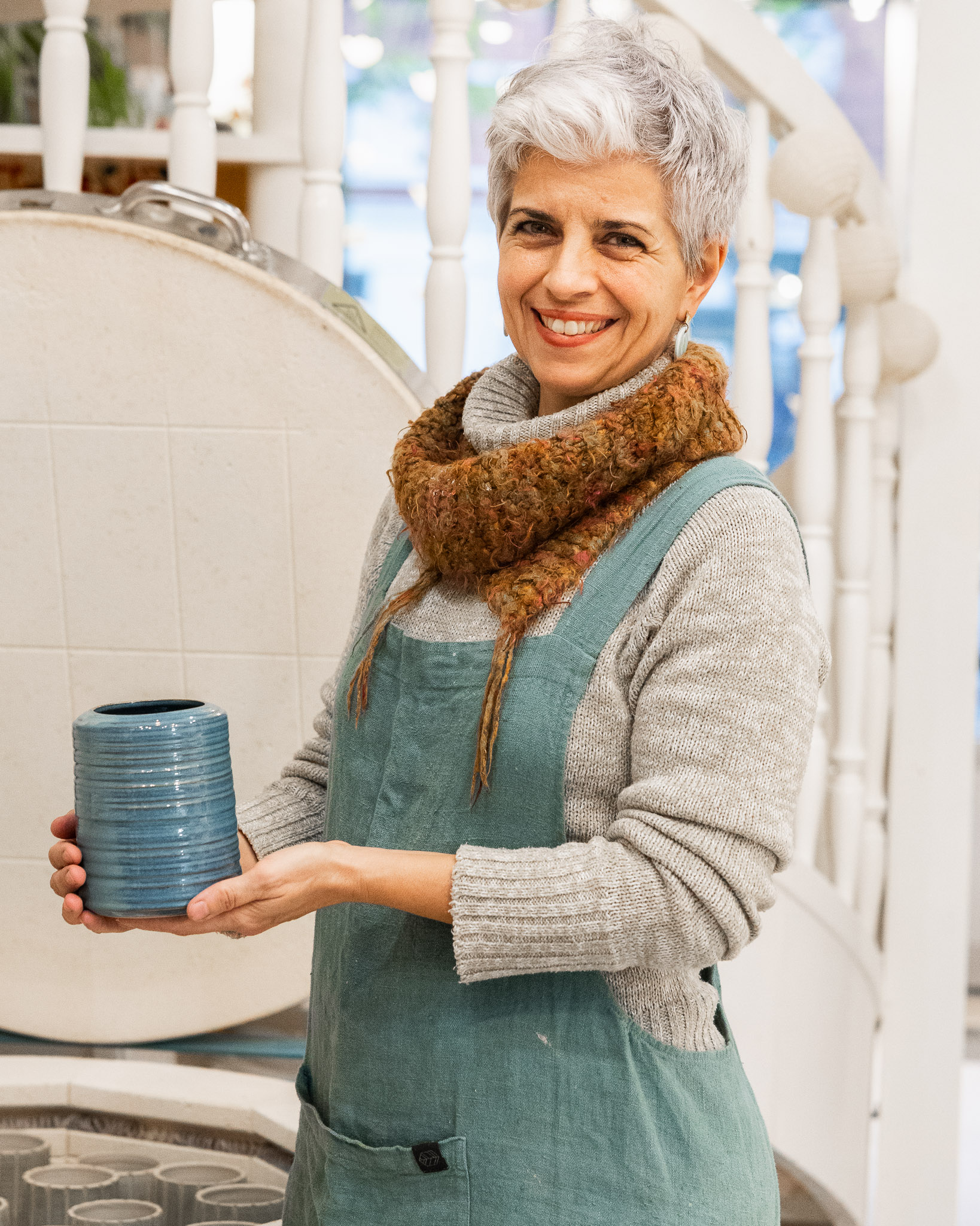 Fernanda, artisan céramiste