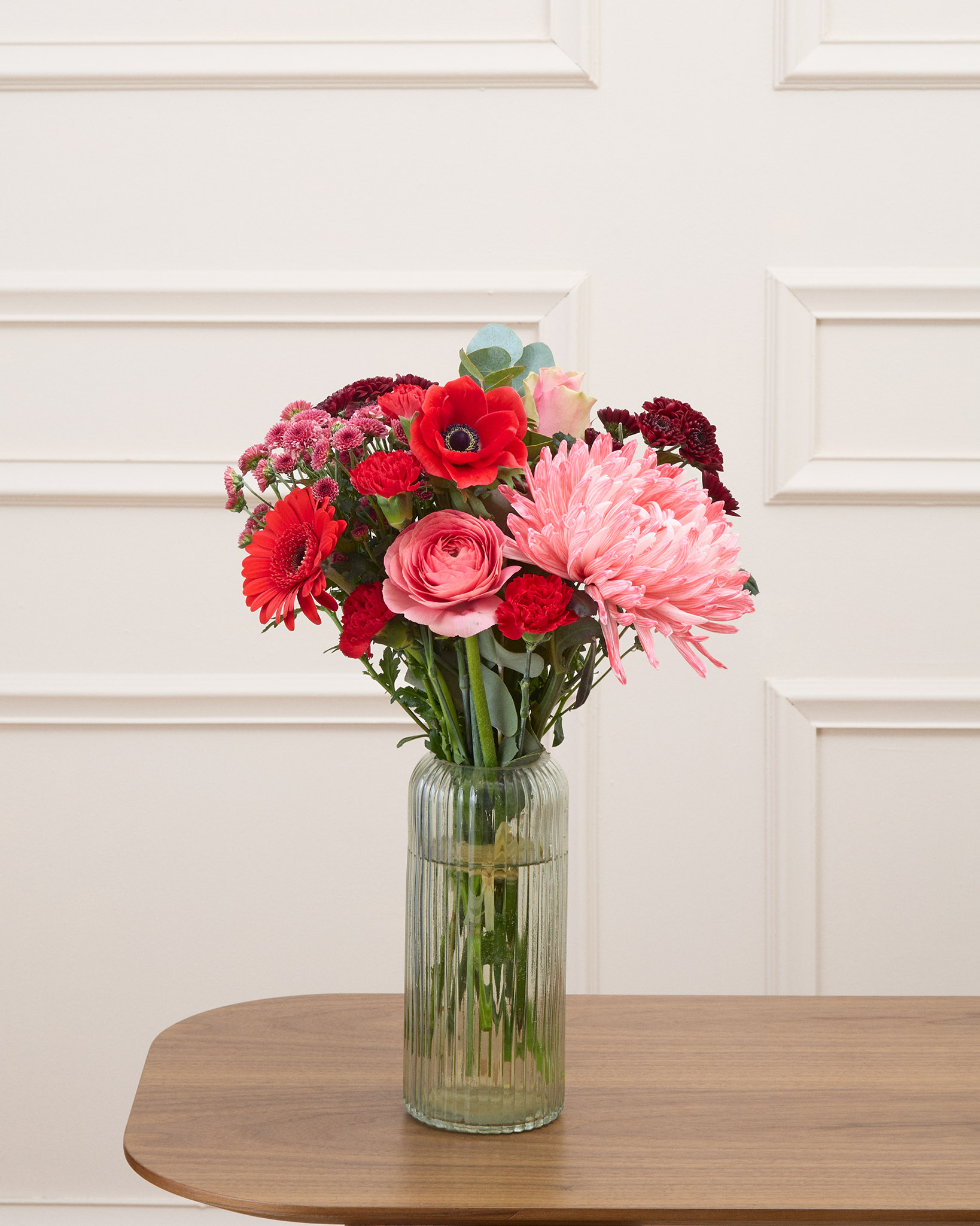 Bouquet Montmartre S & Vase Prado