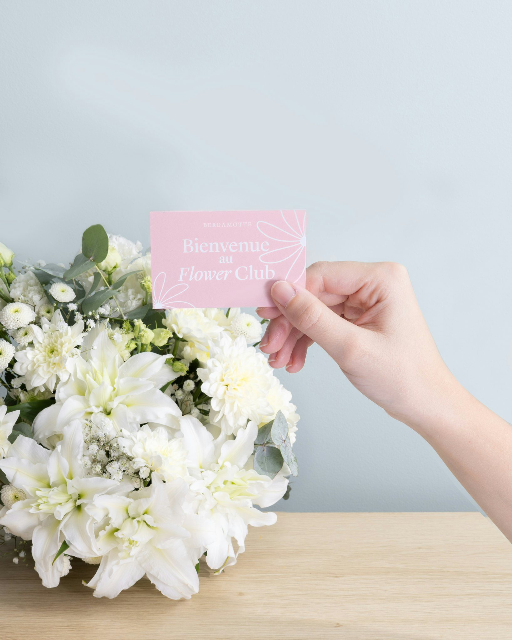 1 bouquet Chamonix M + 1 carte abonnement foisonnant M de 12 mois