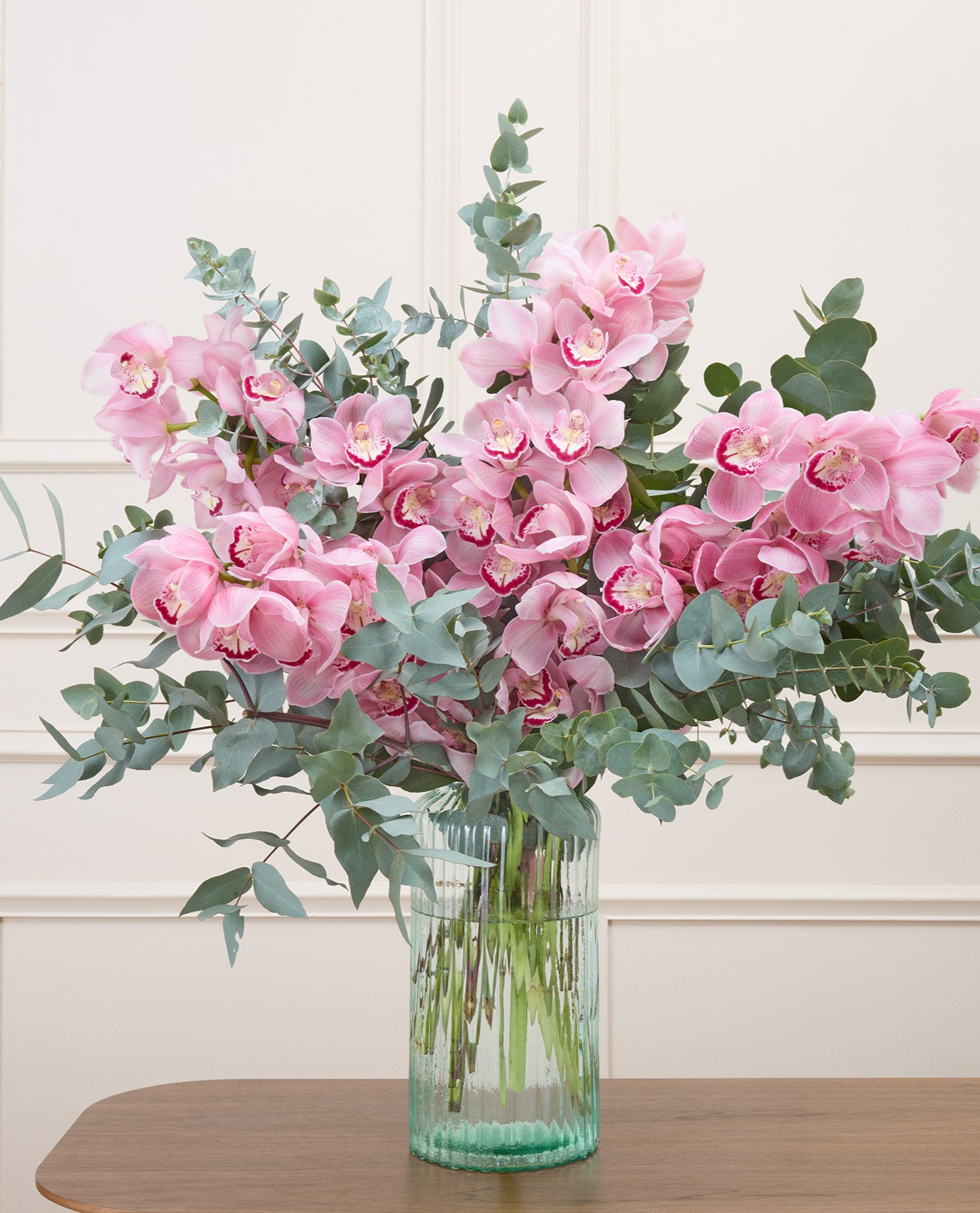 Bouquet Kyoto XL & Vase Opale