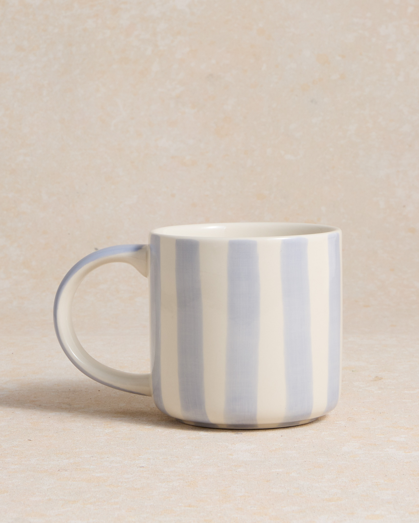 Mug rayé bleu
