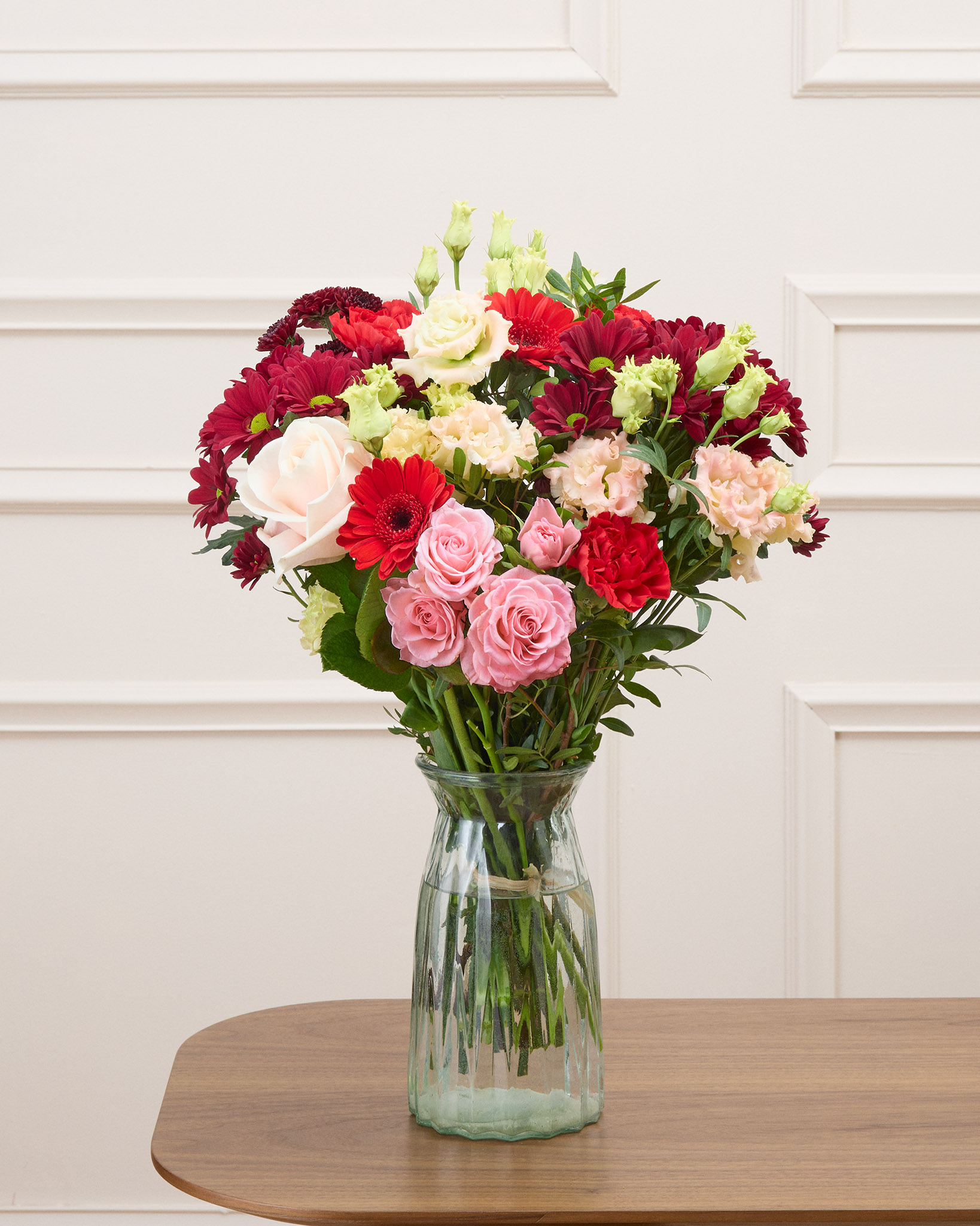 Bouquet Paris M & Vase Ruby