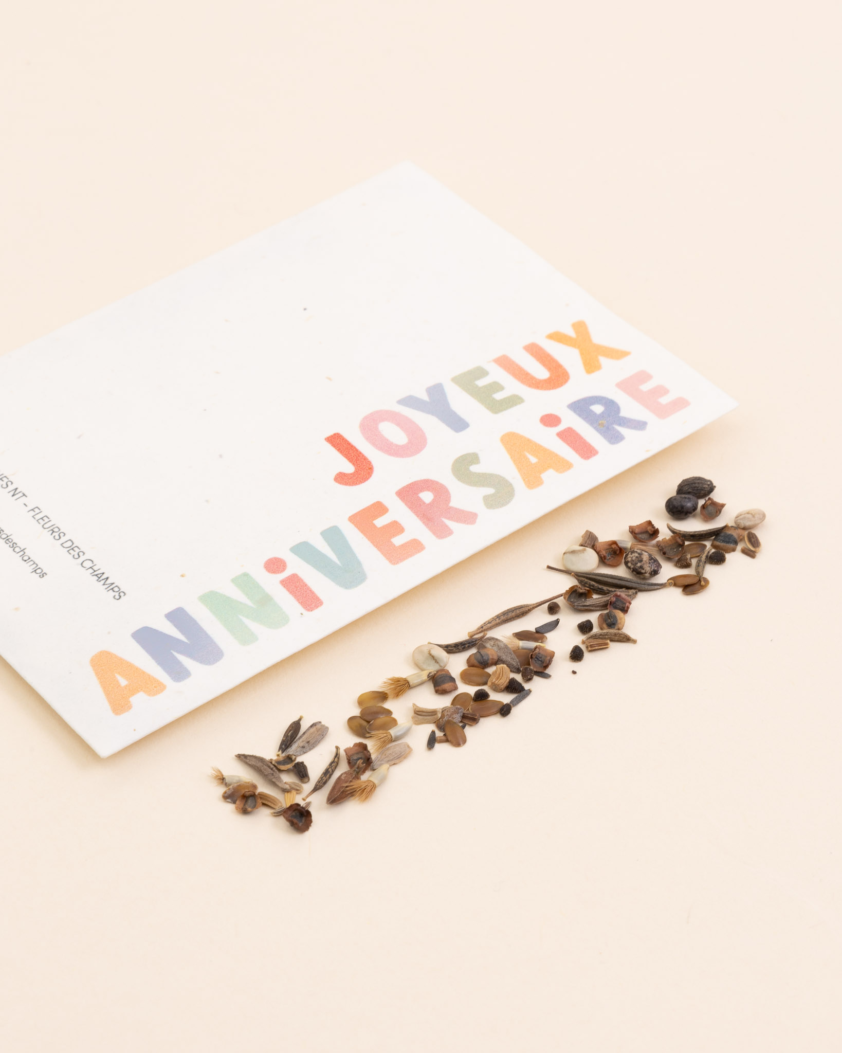 Sachet de graines Joyeux anniversaire