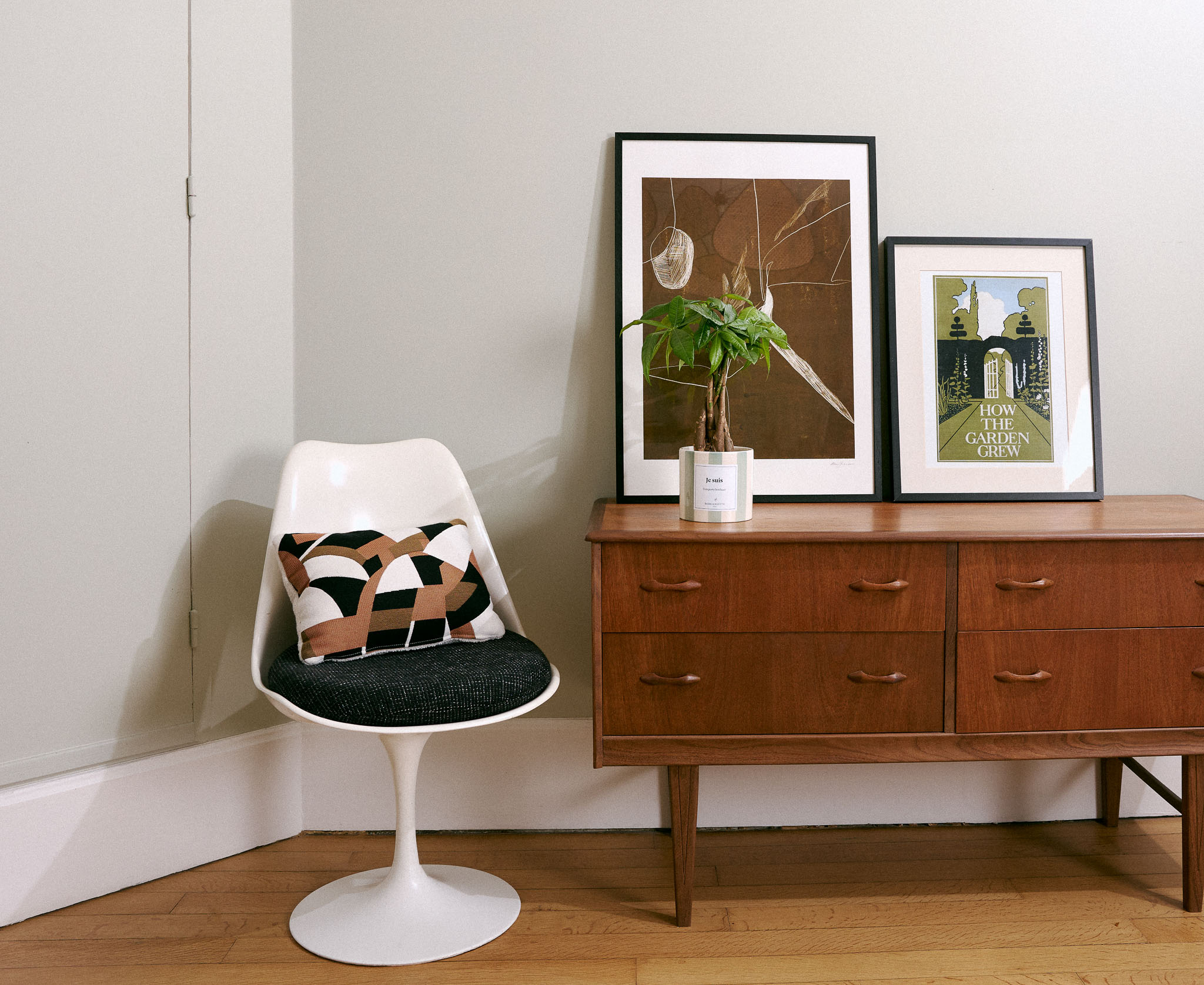 chambre avec plantes