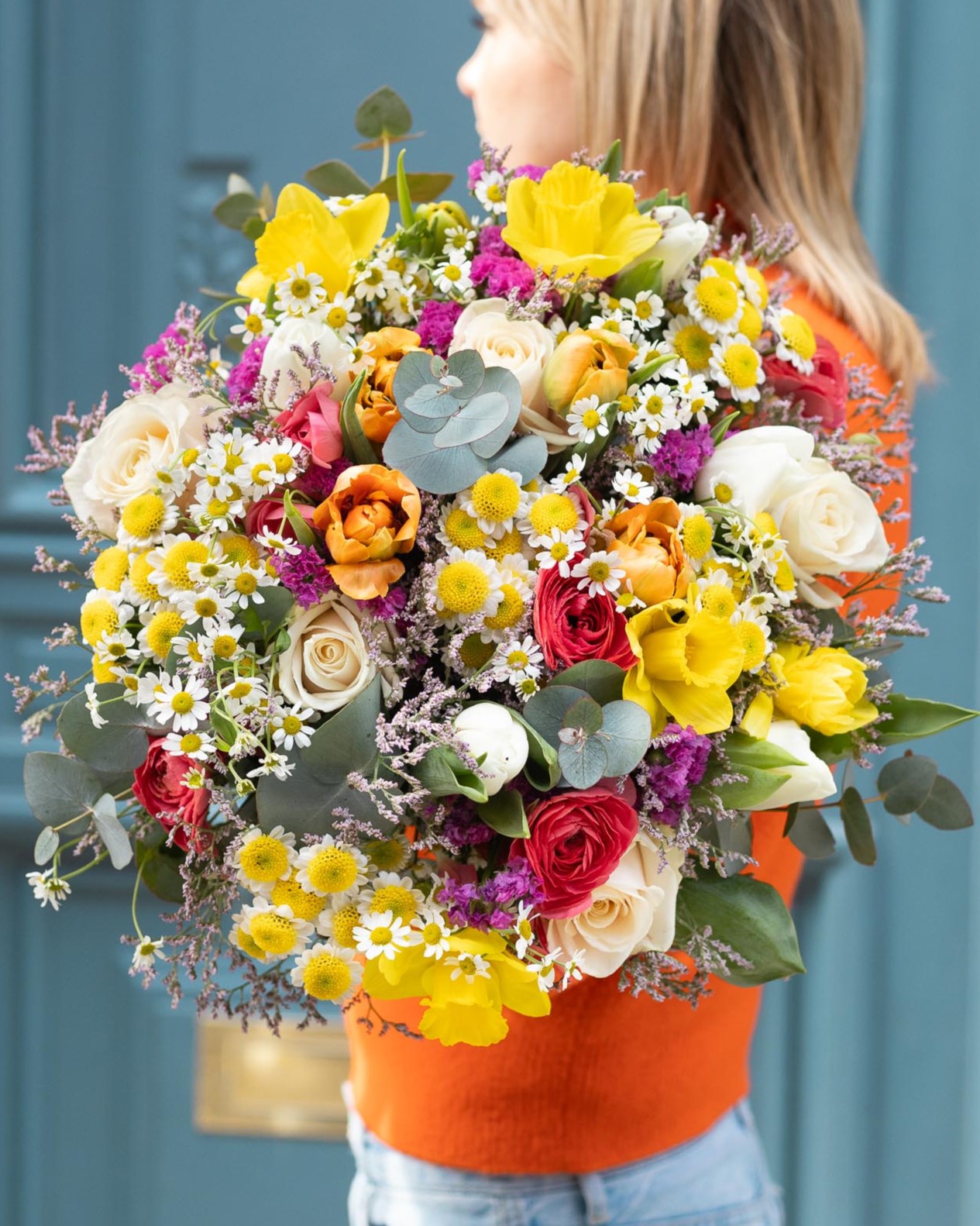 bouquet de fleurs coloré