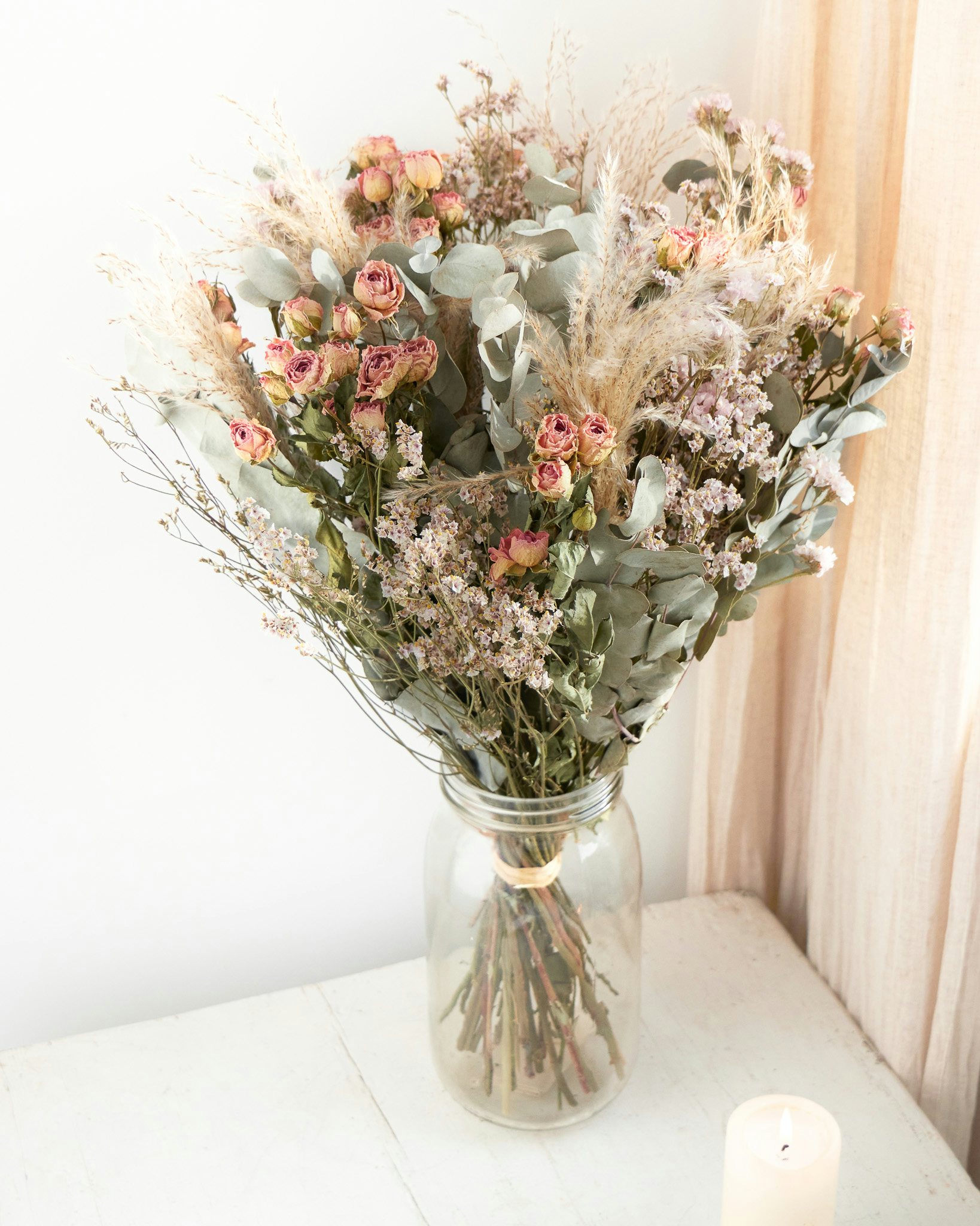 Bouquet Helgoland & vase Le Parfait