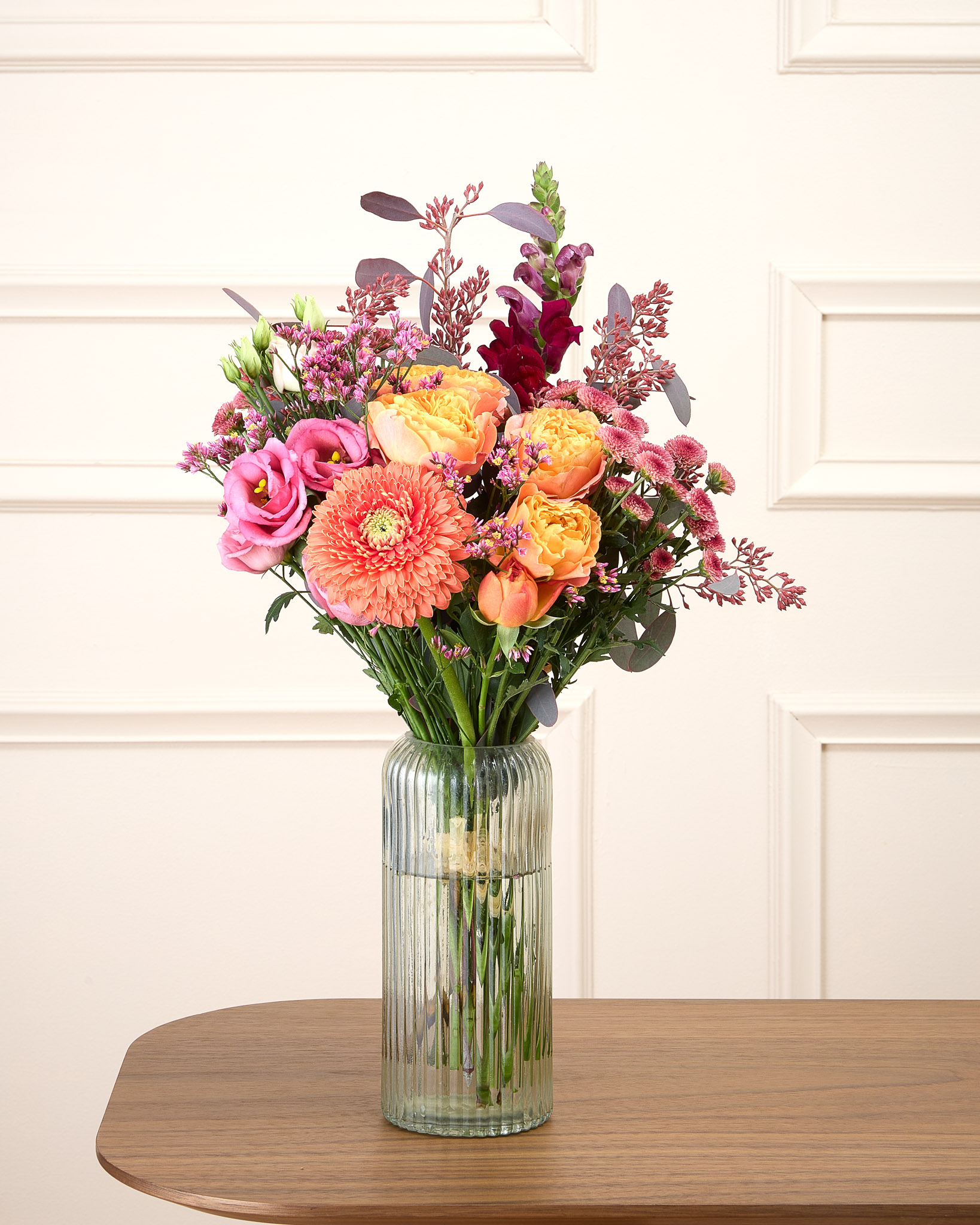 Bouquet Amsterdam S & Vase Prado
