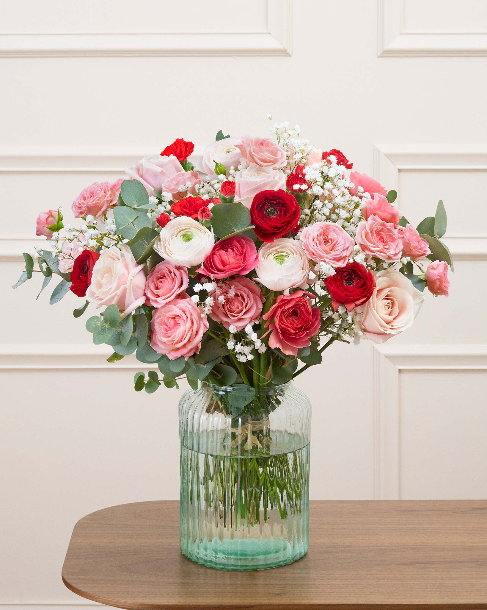 Bouquet Couture XL & Vase Iris