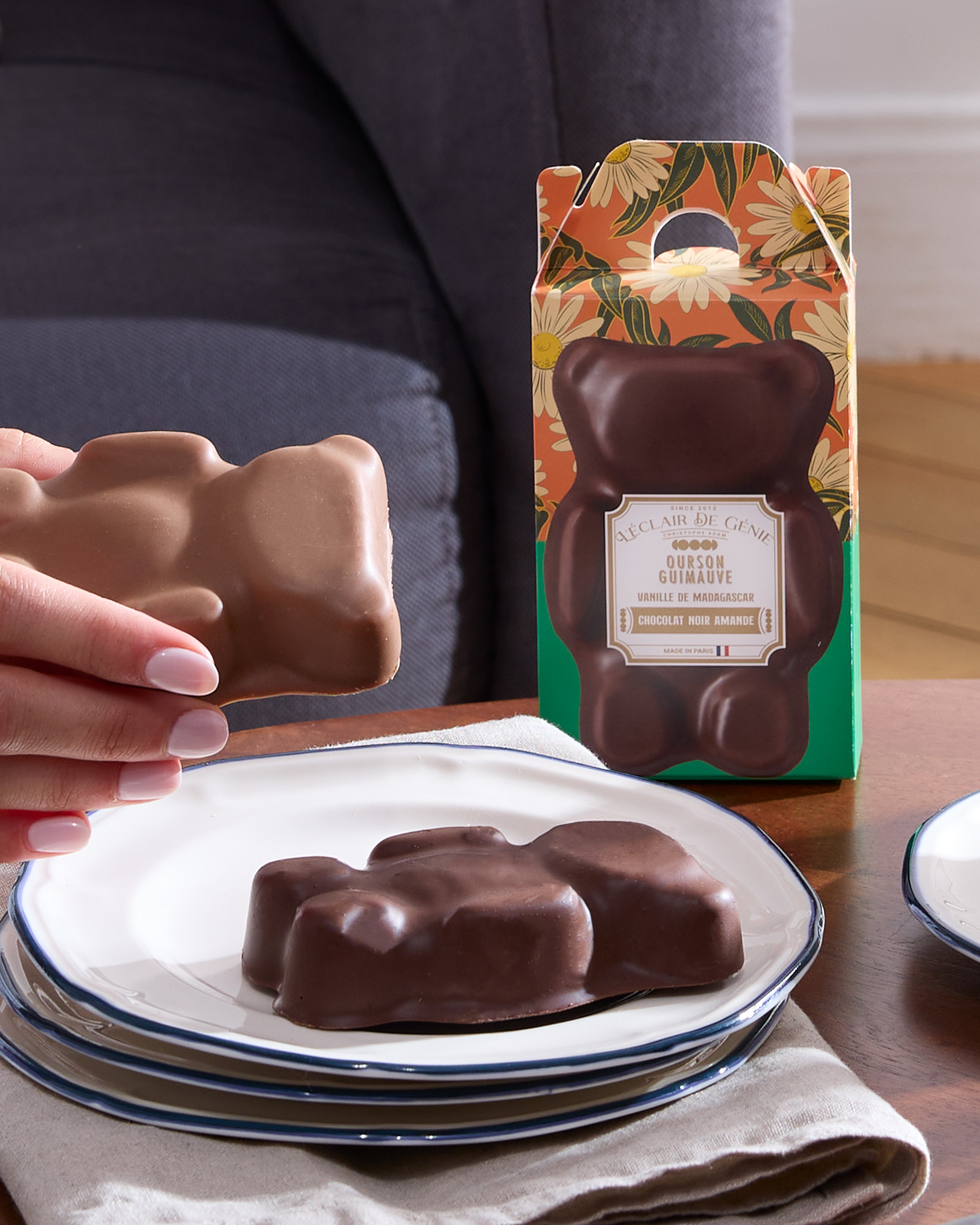 Zoom sur le coffret tea time