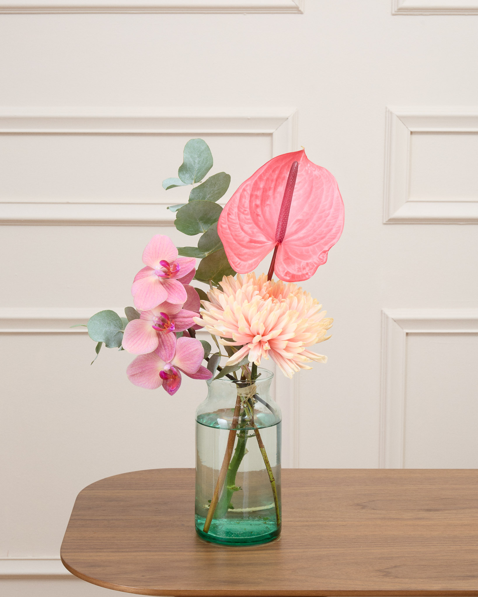 Bouquet Tokyo M & Vase Luz