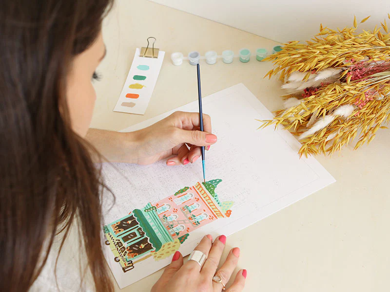 Kit peinture au numéro - Petit Pinceau