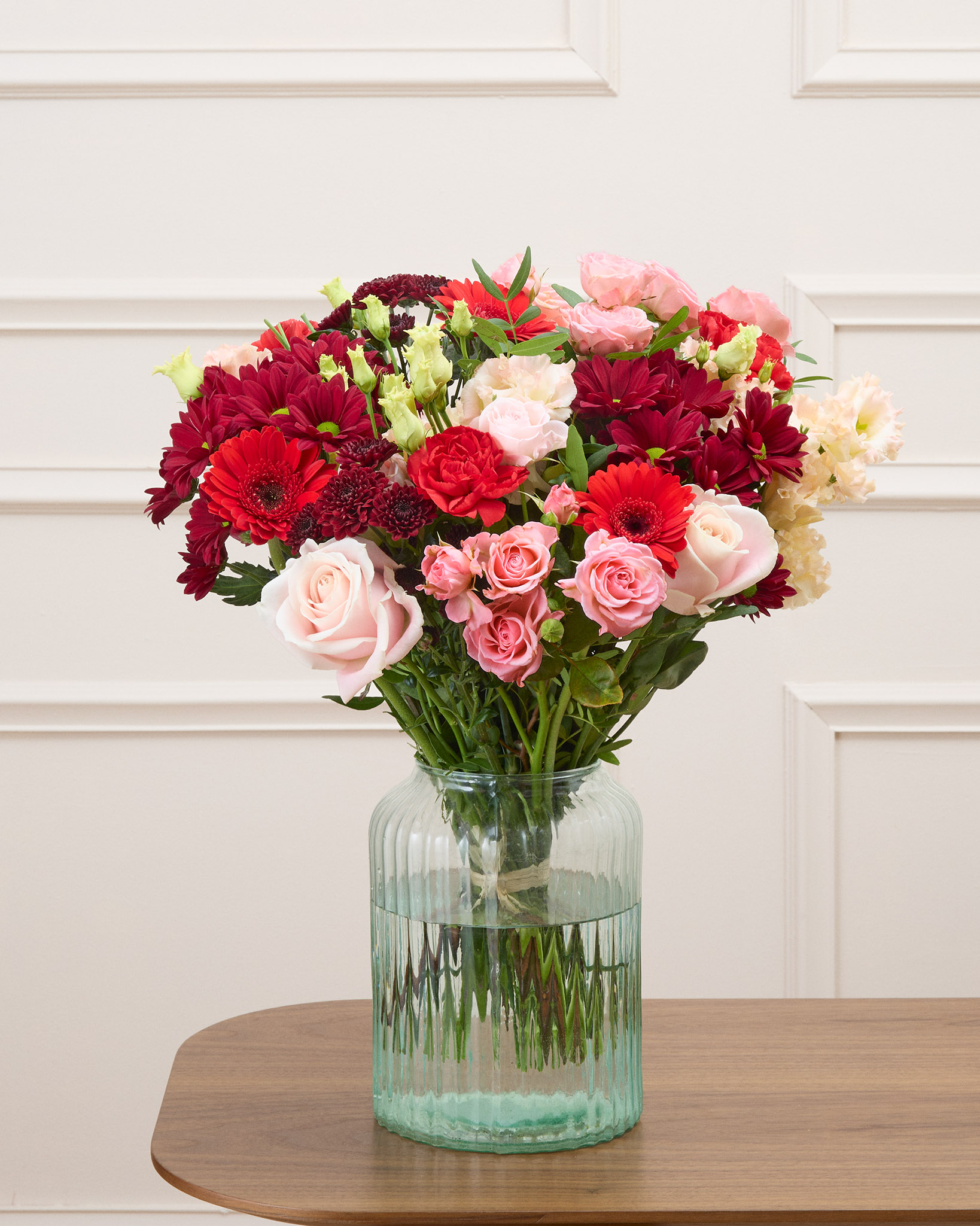 Bouquet Paris L & Vase Iris