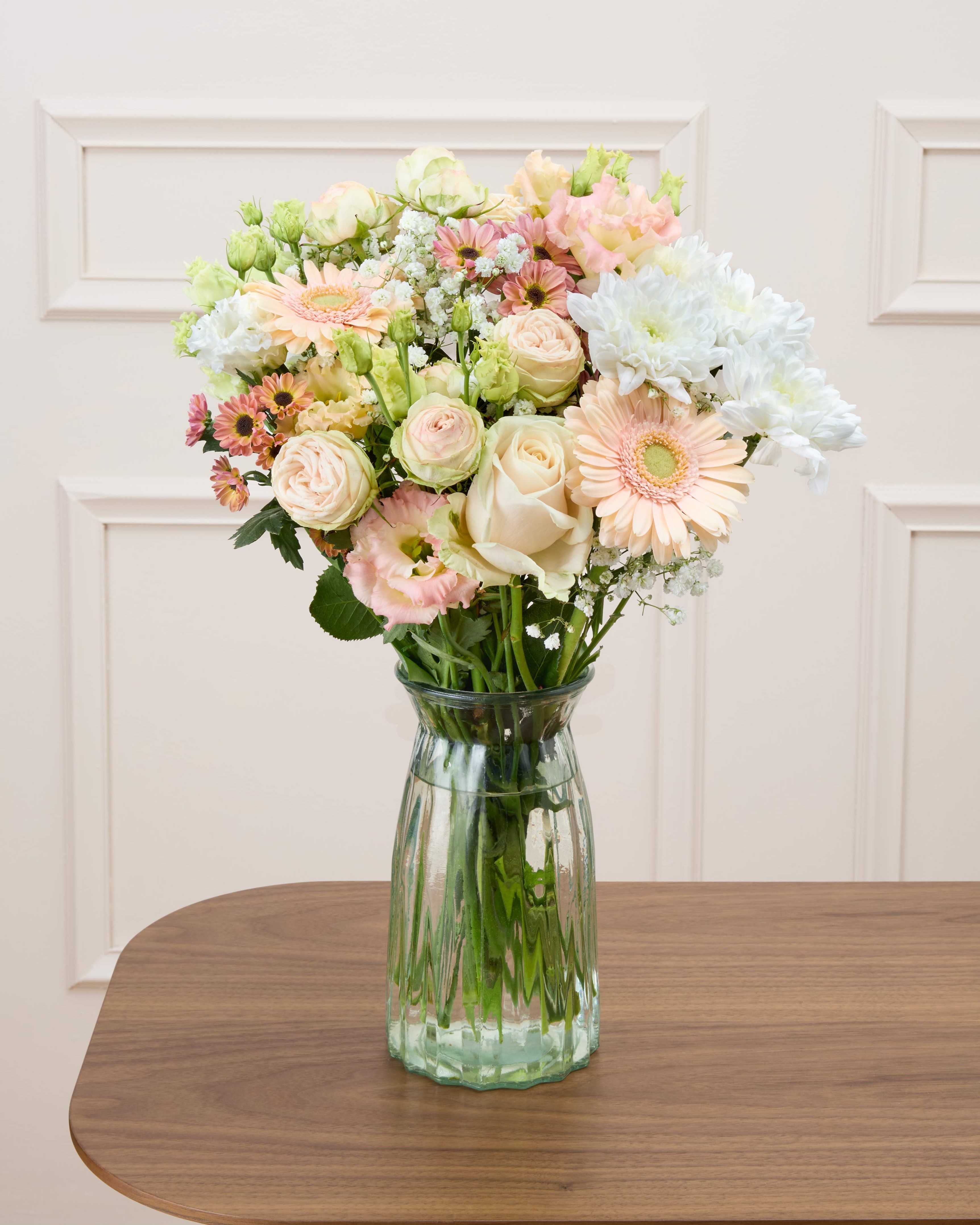 Bouquet Lago di Como M & Vase Ruby