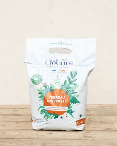 Terreau universel 5L - Soin des plantes - Livraison plantes - Plantes vertes Bergamotte