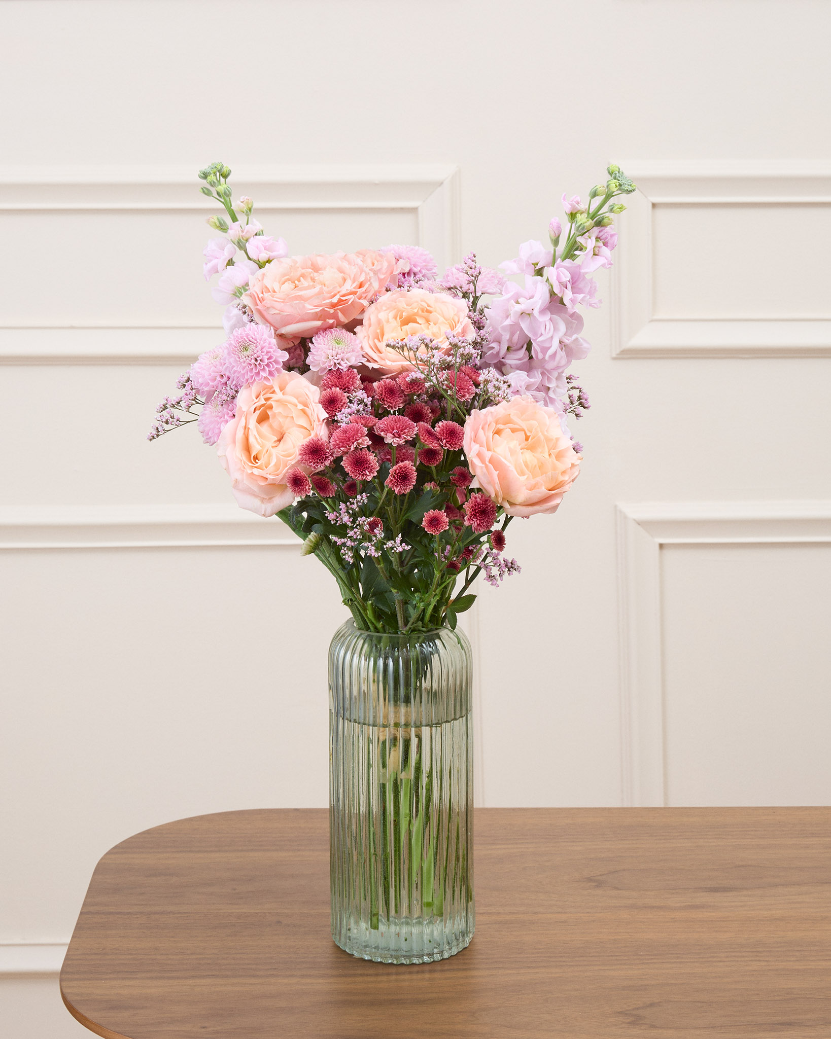 Bouquet Lausanne S & Vase Prado