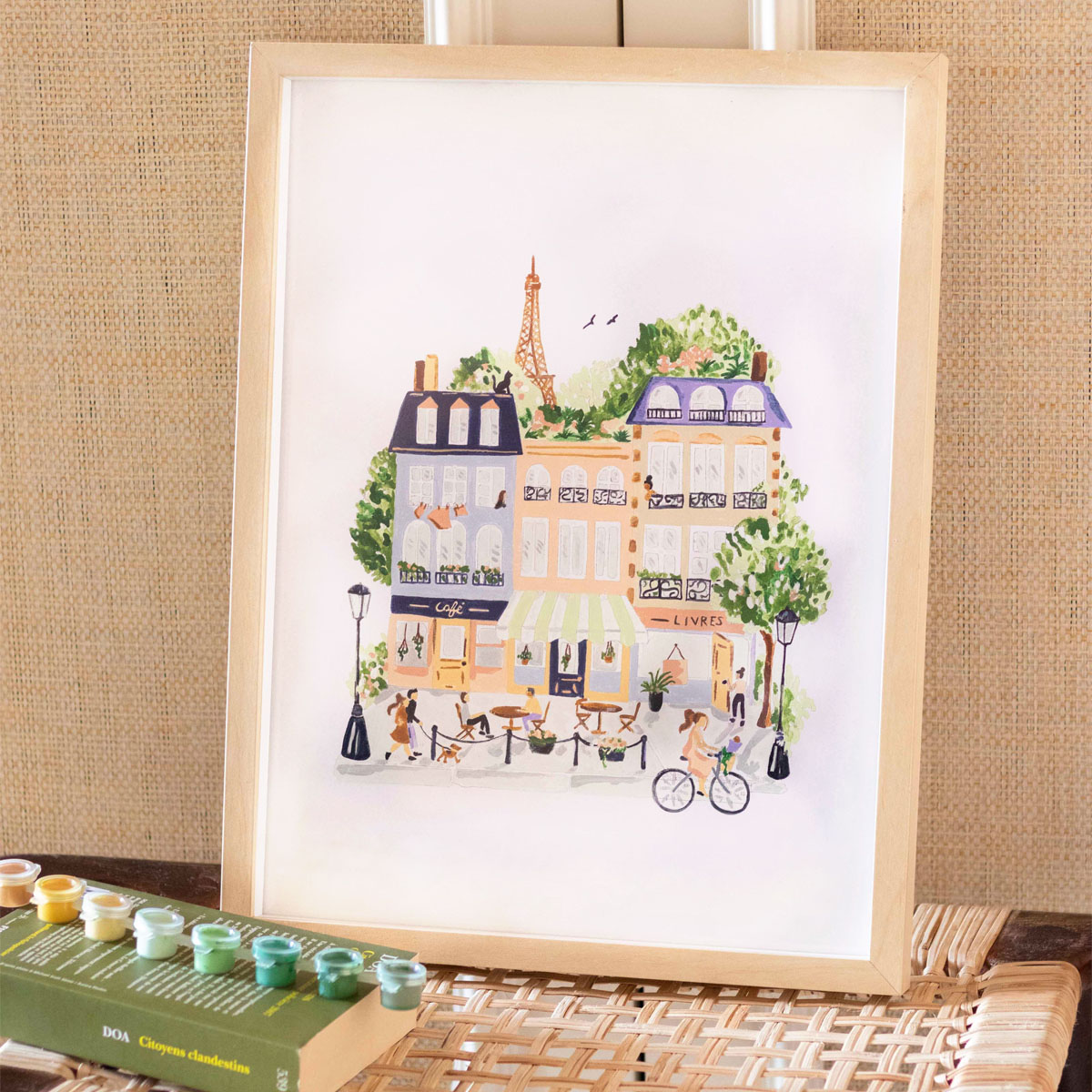 Kit peinture Paris - Petit Pinceau