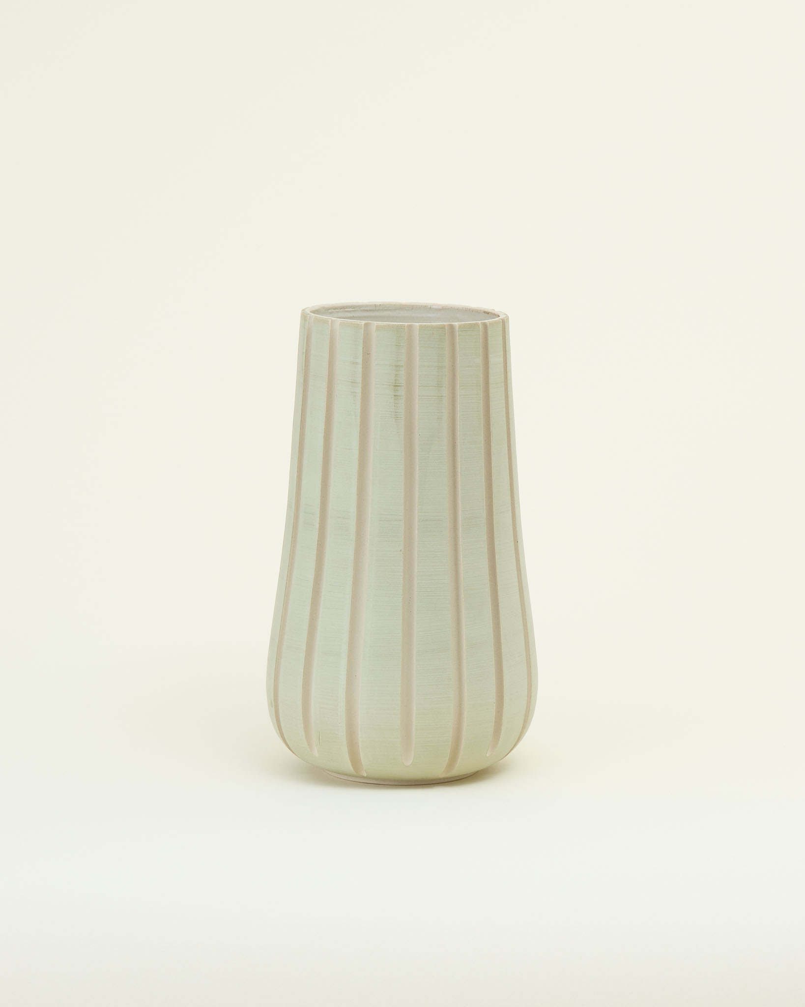 Bouquet Copenhague M & Vase artisan Lagune