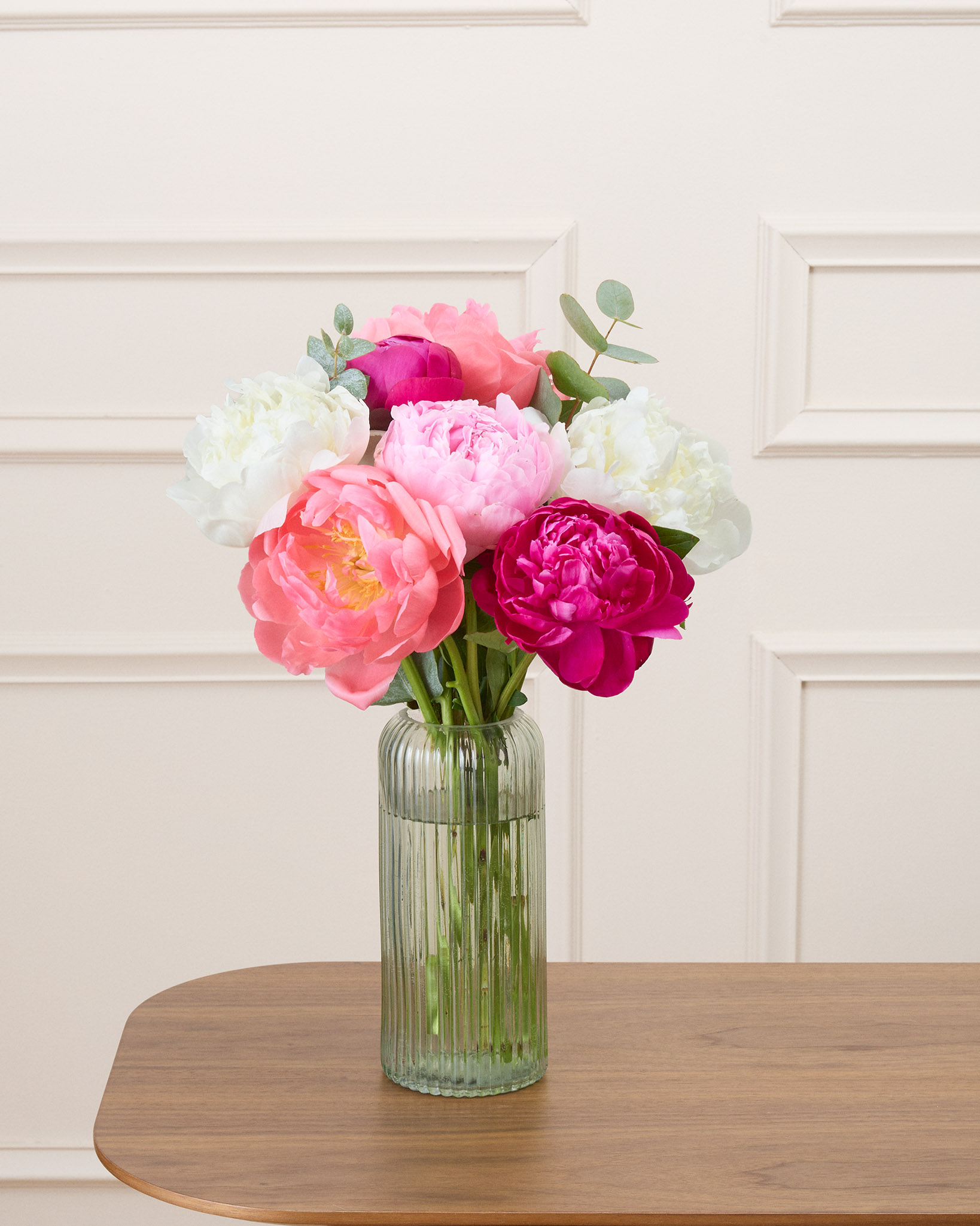 Bouquet Biarritz S & Vase Prado
