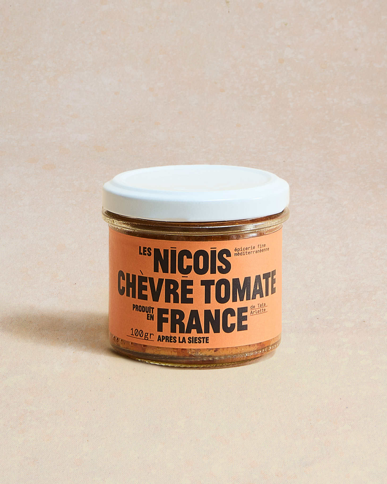 Tartinade chèvre tomate Les Niçois