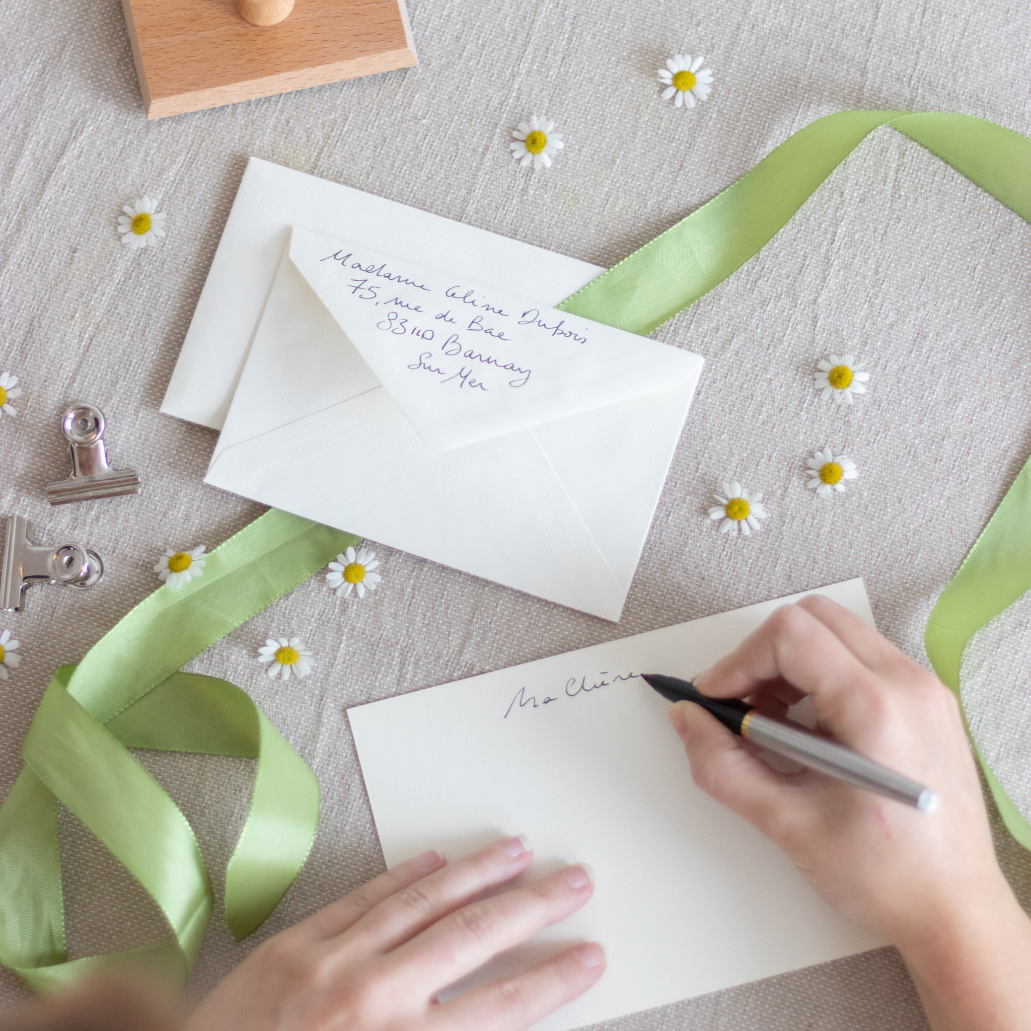 ecrire un mot d'amour