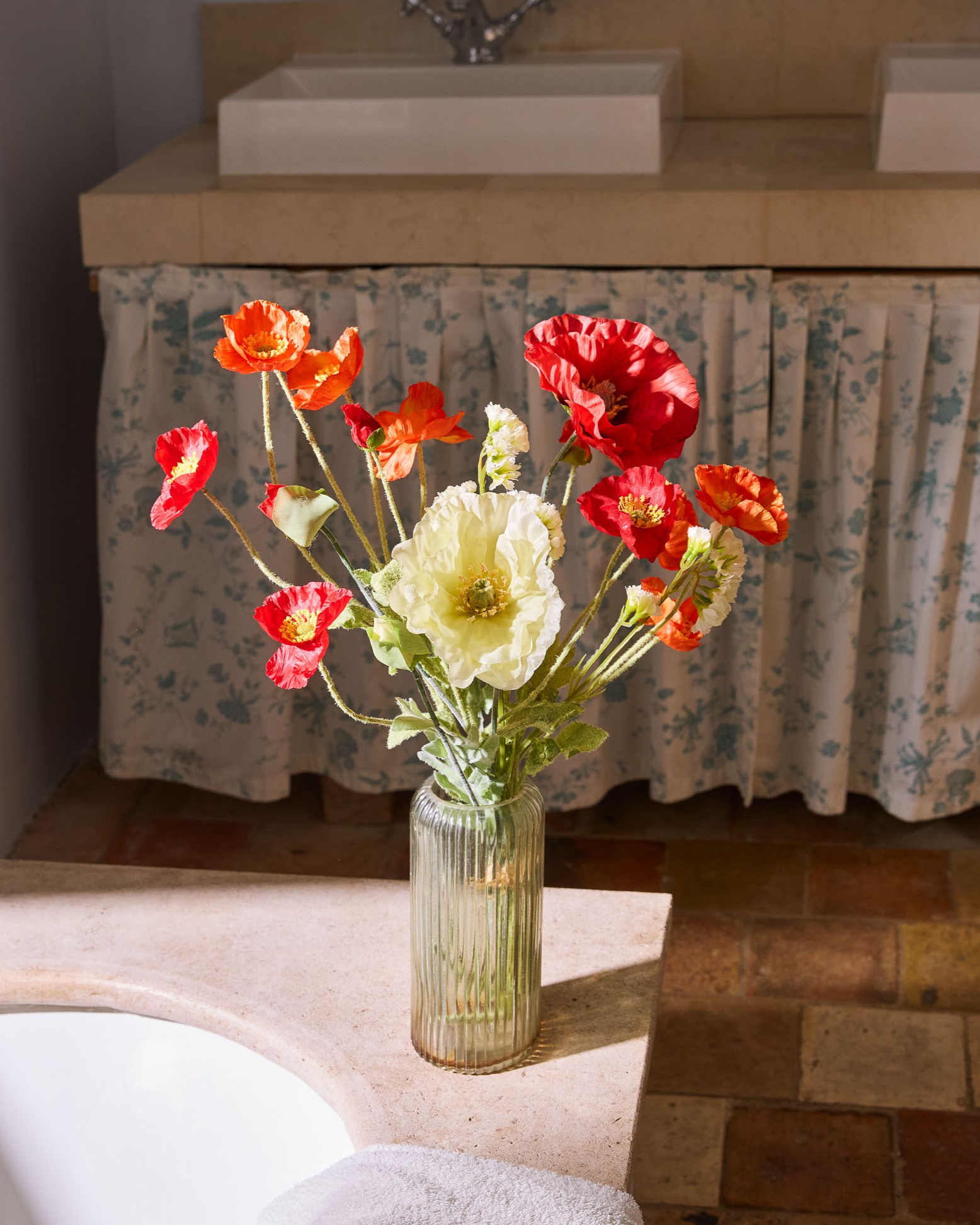 Bouquet Castille M & Vase Prado