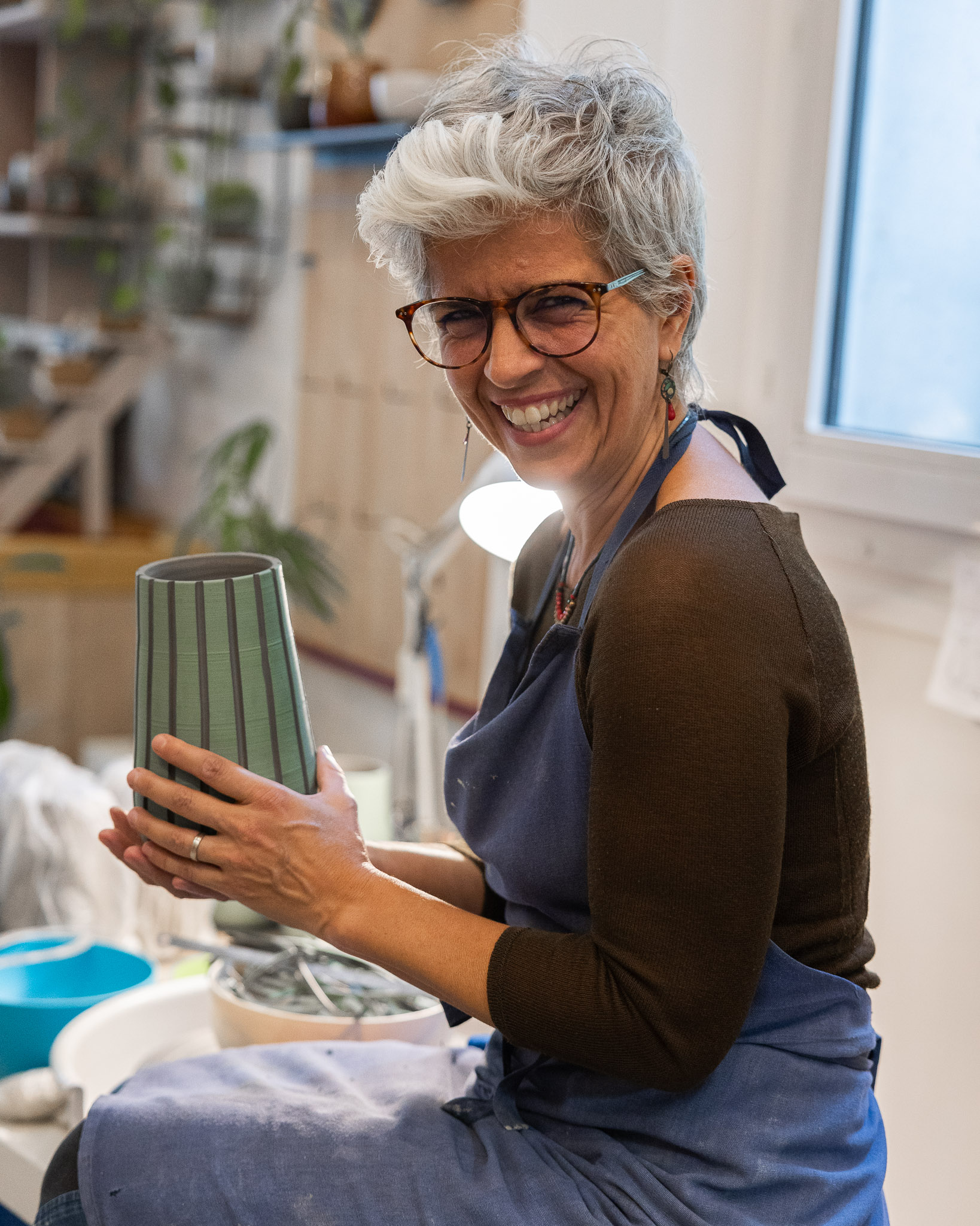 Fernanda, artisan céramiste