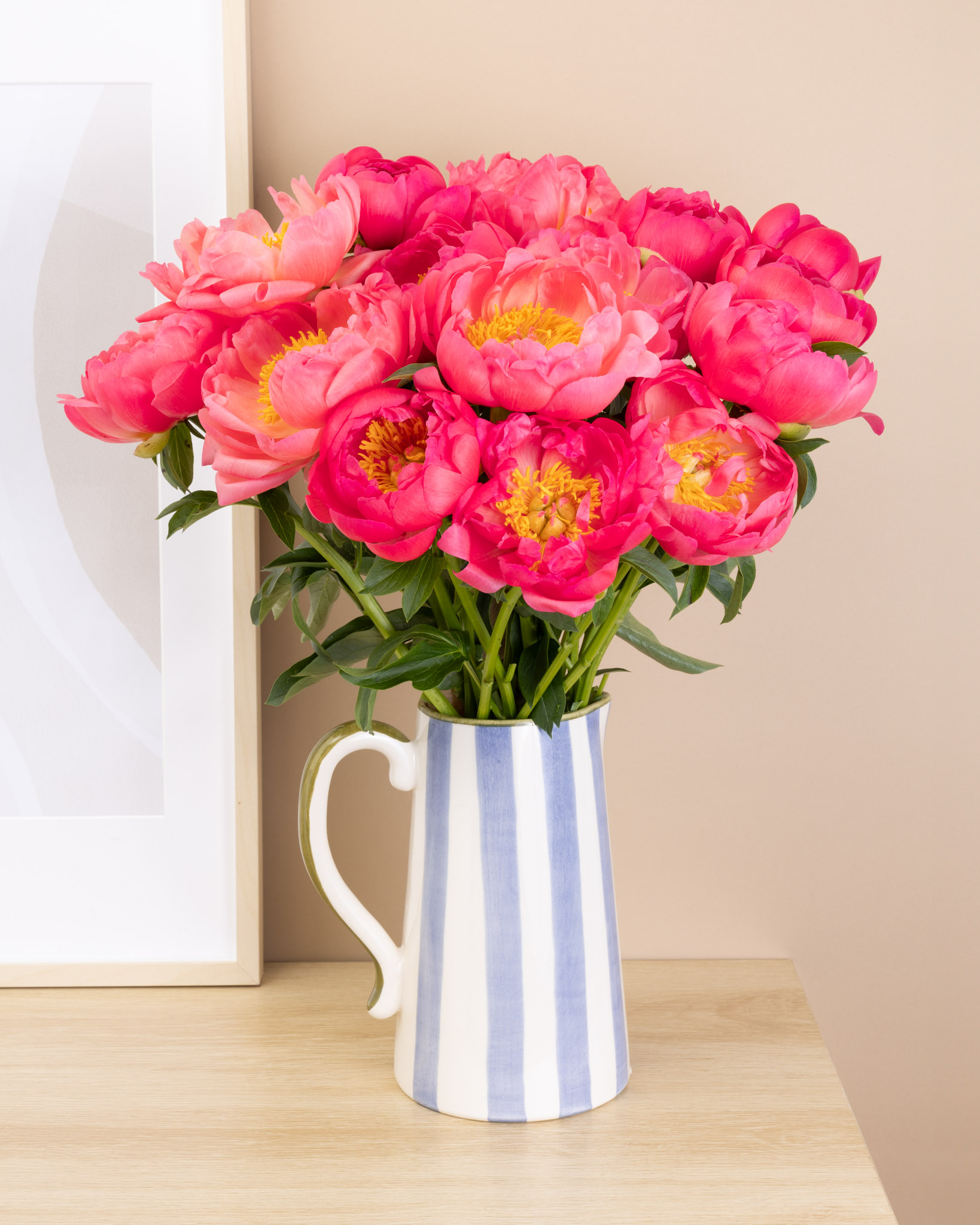 bouquet de poivoines